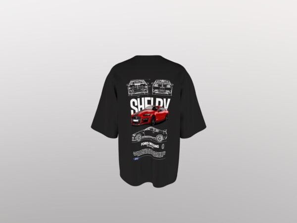Shelby GT500 Ford Mustang  T-Shirt - American Muscle Car Graphic Tee | Horsepower Enthusiast Gift - Image 2