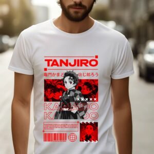 Unleash your Water Breathing technique with our epic Tanjiro Kamado tee!