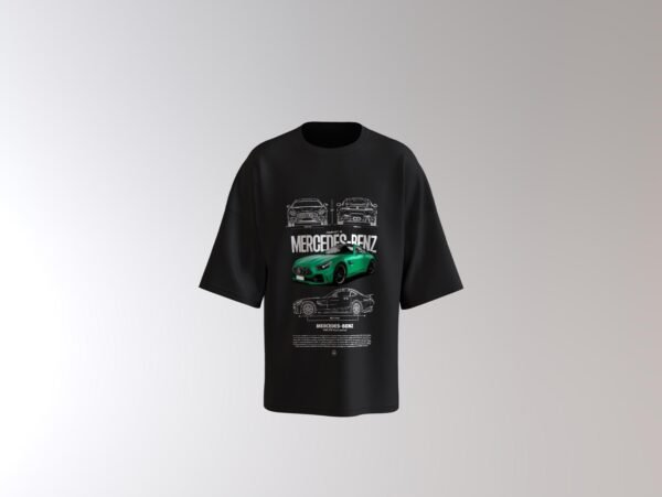Mercedes-Benz AMG GT T-Shirt - Luxury Sports Car Graphic Tee | German Engineering Apparel - Image 3