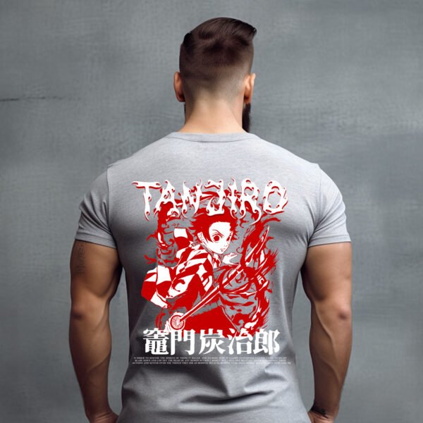 Tanjiro Kamado 'Sun Breathing' Tee | Demon Slayer Streetwear - Image 2