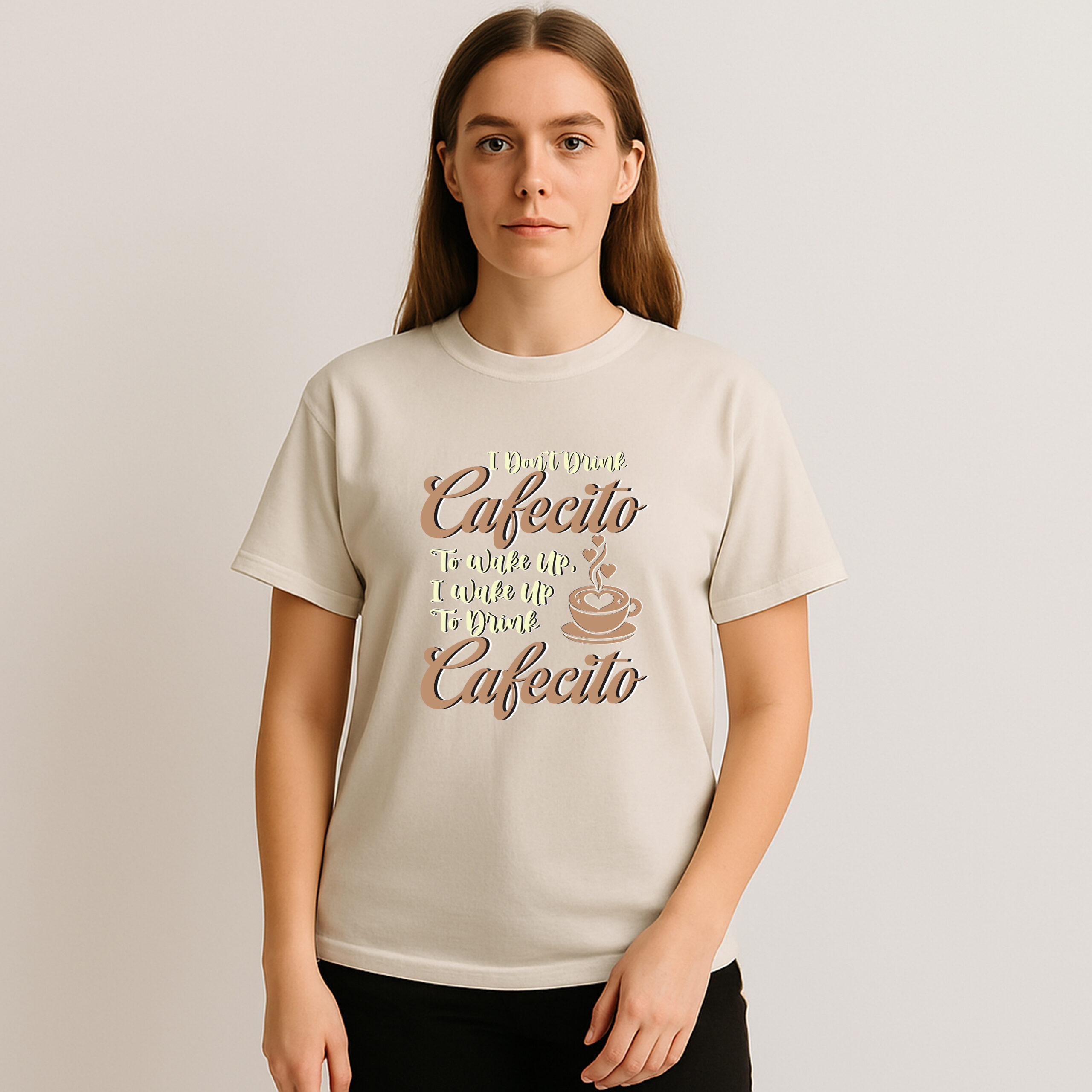 I Don’t Drink Coffee, I Drink Cafecito T-Shirt – Funny Cuban Coffee Lover Tee (Unisex) 4 I Don’t Drink Coffee, I Drink Cafecito T-Shirt – Funny Cuban Coffee Lover Tee (Unisex) - Image 4