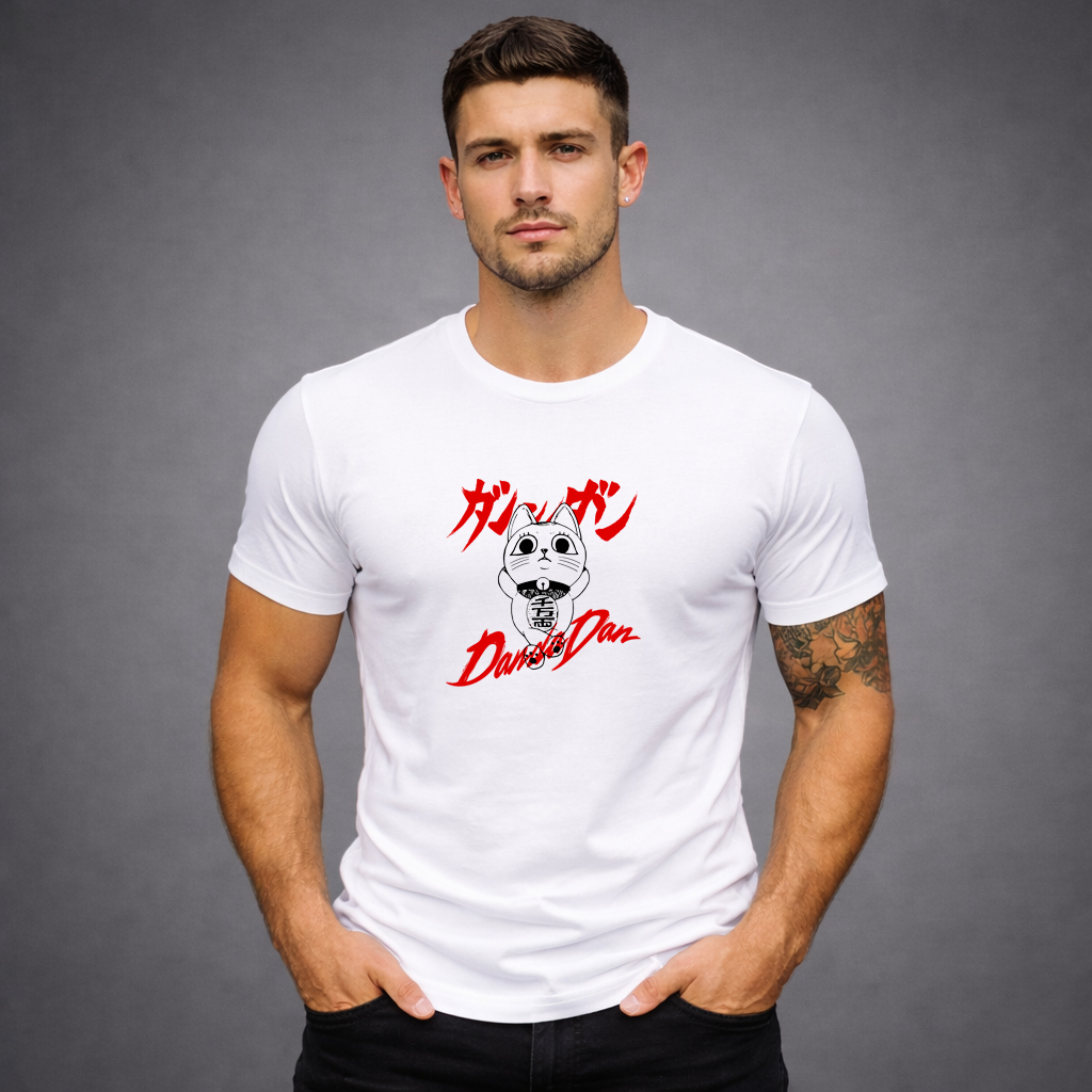 DanDaDan Anime T-Shirt Front and Back Print Japanese Streetwear Graphic Tee 2 DanDaDan Anime T-Shirt Front and Back Print Japanese Streetwear Graphic Tee - Image 2