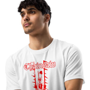 Chainsaw Man Shirt, Metal Style Anime Tee, CSM Denji Grunge Graphic T-Shirt, Japanese Streetwear with Back Print, Dark Fantasy Otaku Gift Unisex staple eco t-shirt