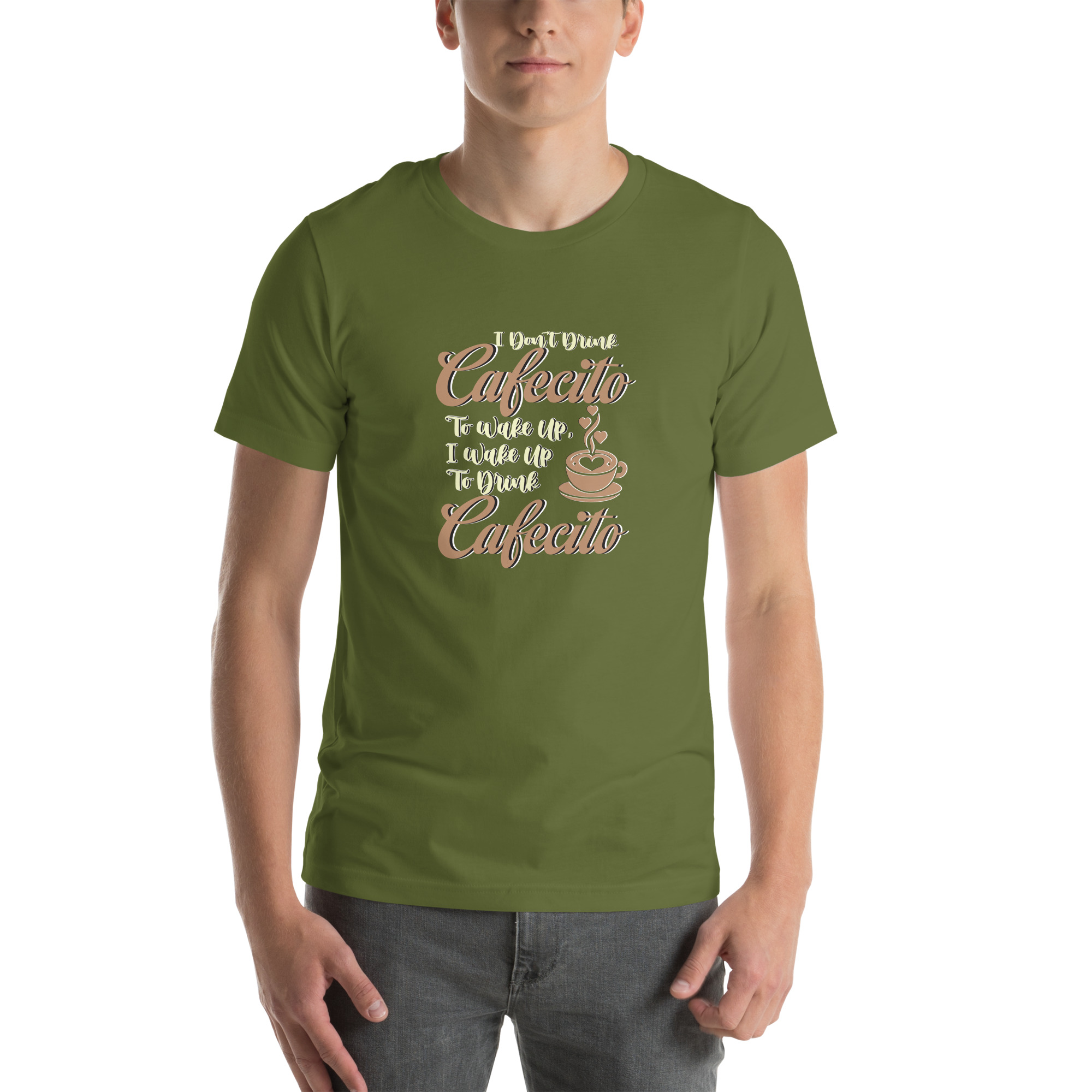Cafecito T-Shirt, Coffee Lover Gift, Cuban Coffee Tee, Funny Espresso Shirt, Latino Culture Apparel, Morning Routine Gift Unisex t-shirt 4 Cafecito T-Shirt, Coffee Lover Gift, Cuban Coffee Tee, Funny Espresso Shirt, Latino Culture Apparel, Morning Routine Gift Unisex t-shirt - Image 4