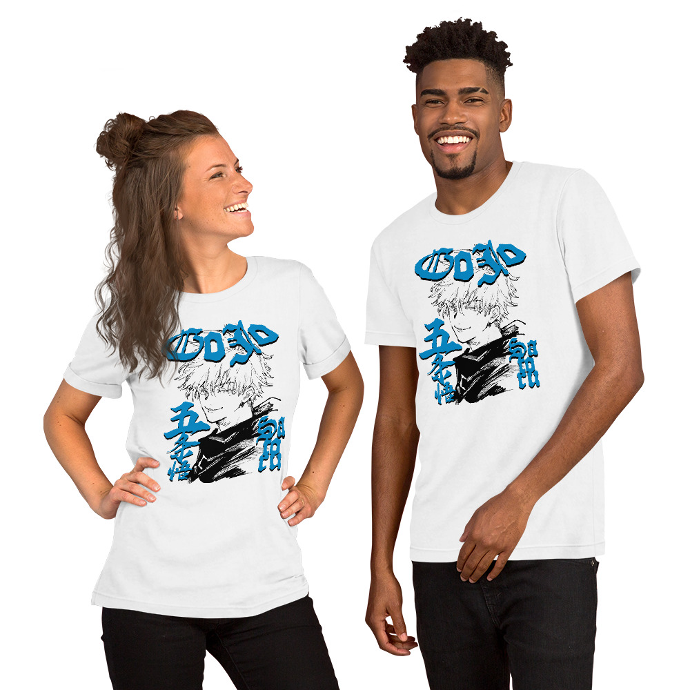 Limited Edition Gojo T-Shirt - Jujutsu Kaisen Merch for Anime Fans - Aesthetic Satoru Gojo Apparel Unisex t-shirt 2 Limited Edition Gojo T-Shirt - Jujutsu Kaisen Merch for Anime Fans - Aesthetic Satoru Gojo Apparel Unisex t-shirt - Image 2