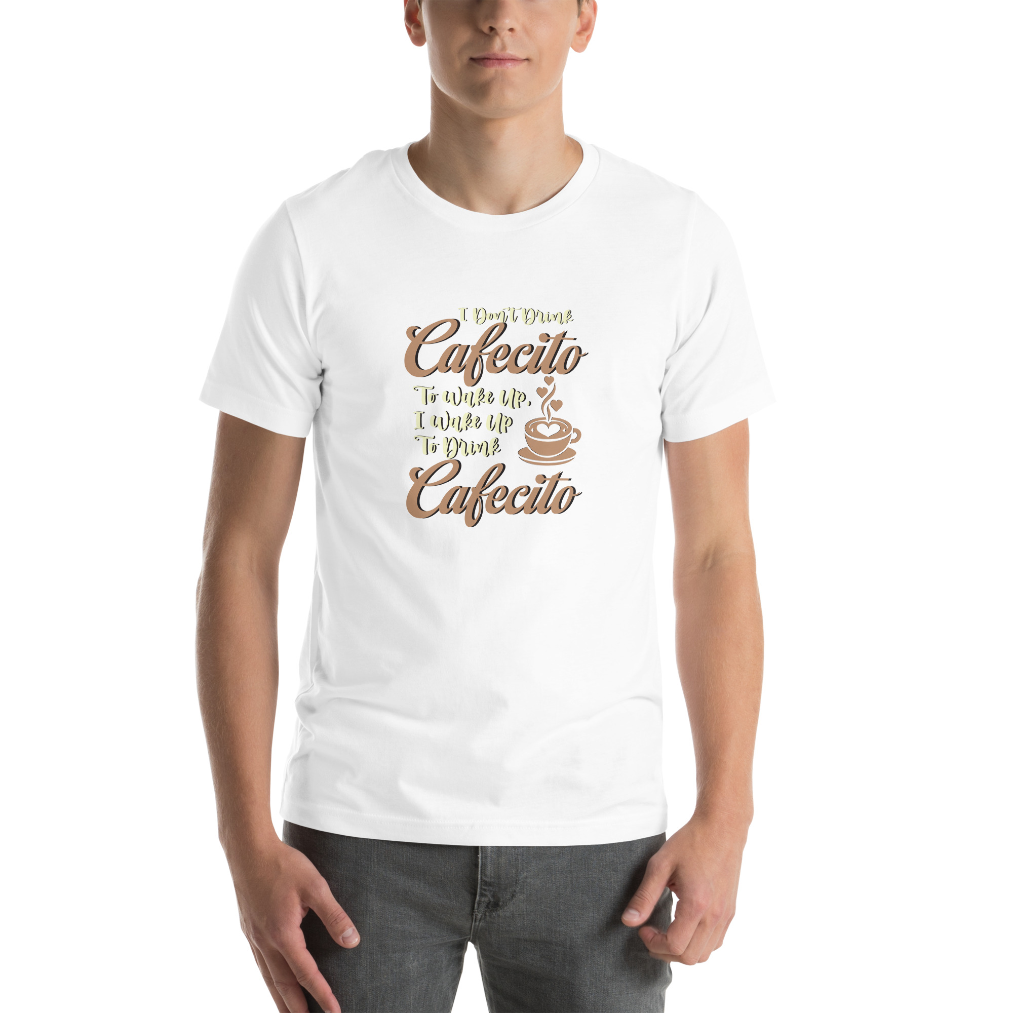 Cafecito T-Shirt, Coffee Lover Gift, Cuban Coffee Tee, Funny Espresso Shirt, Latino Culture Apparel, Morning Routine Gift Unisex t-shirt 7 Cafecito T-Shirt, Coffee Lover Gift, Cuban Coffee Tee, Funny Espresso Shirt, Latino Culture Apparel, Morning Routine Gift Unisex t-shirt - Image 7