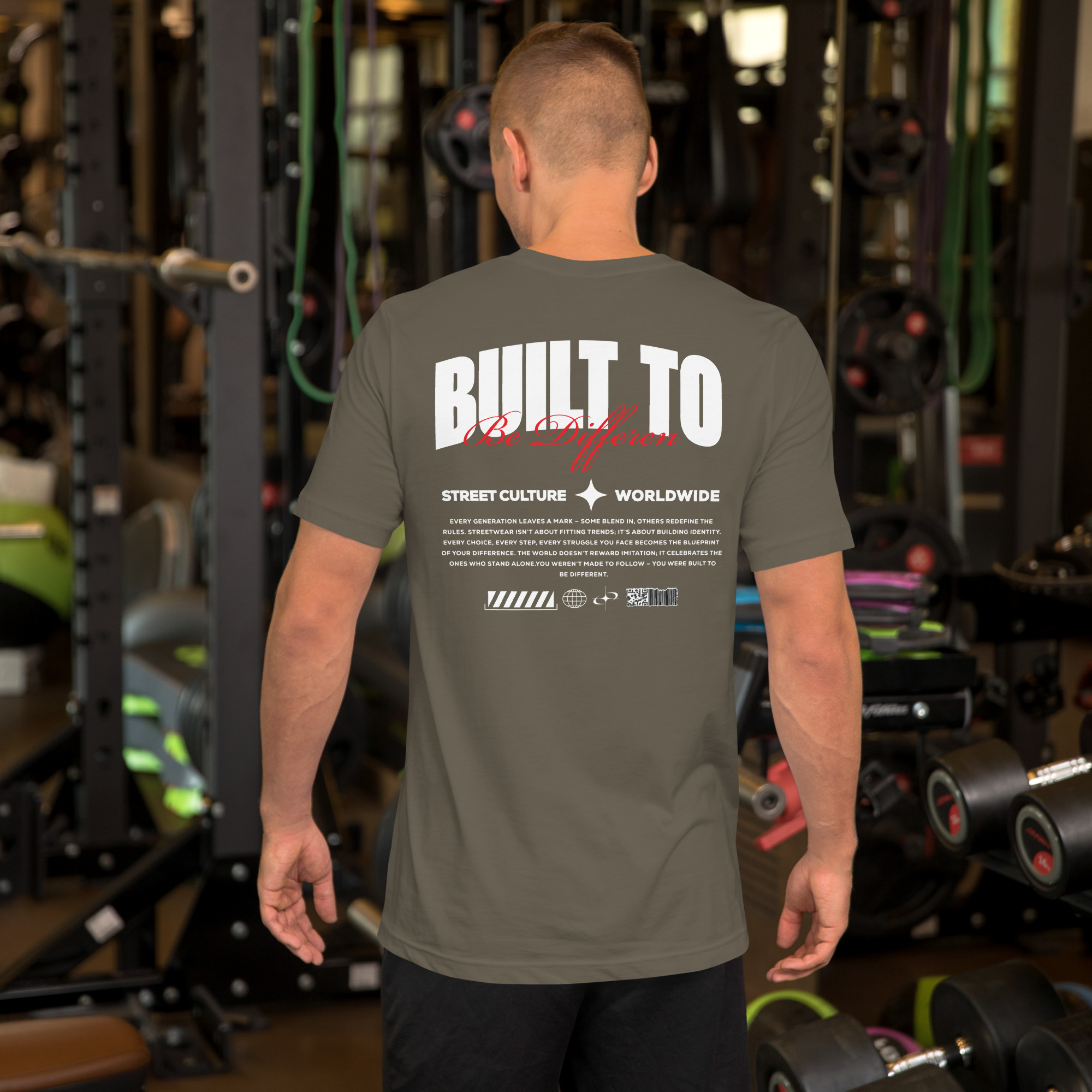 Built to Be Different T-Shirt – Motivational Streetwear by TeeFlowUSA Unisex t-shirt 8 Built to Be Different T-Shirt – Motivational Streetwear by TeeFlowUSA Unisex t-shirt - Image 8
