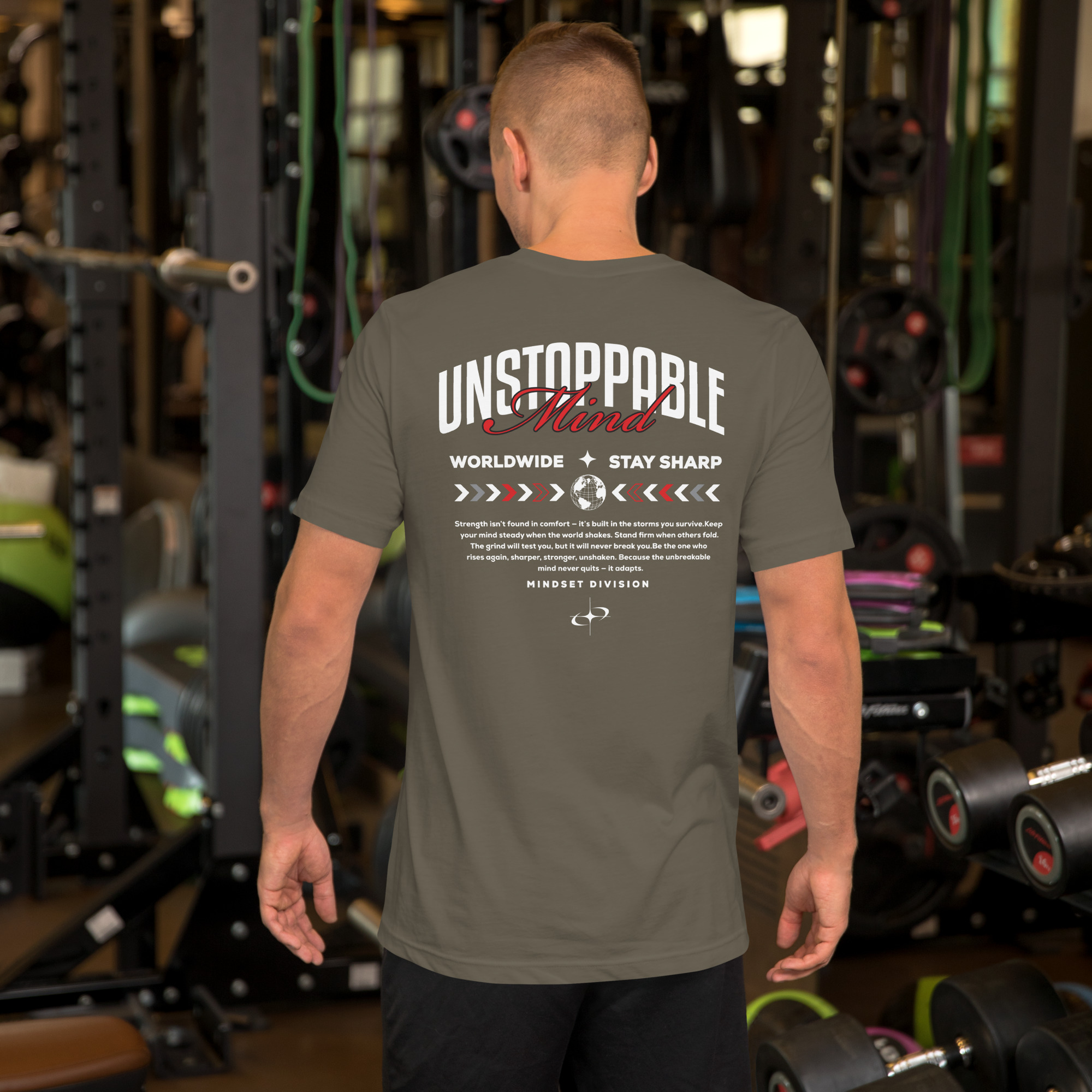 Unstoppable Mind T-Shirt – Mindset Division Streetwear by TeeFlowUSA Unisex t-shirt 8 Unstoppable Mind T-Shirt – Mindset Division Streetwear by TeeFlowUSA Unisex t-shirt - Image 8
