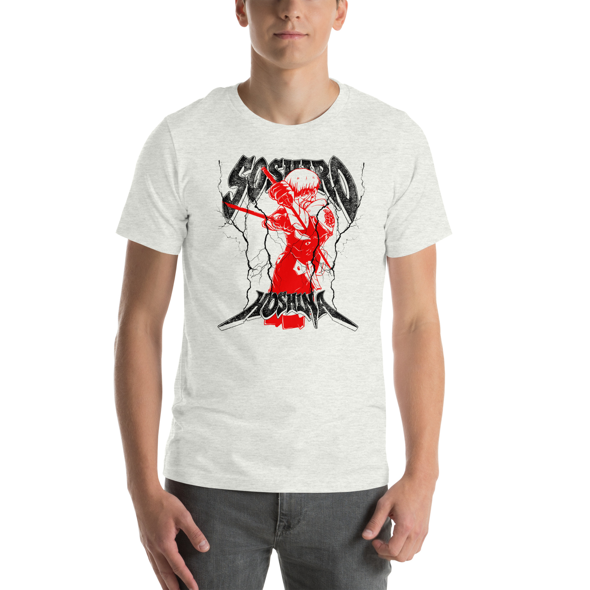 Soshiro Hoshina T-Shirt – Red Samurai Anime Streetwear by TeeFlowUSA Unisex t-shirt 4 Soshiro Hoshina T-Shirt – Red Samurai Anime Streetwear by TeeFlowUSA Unisex t-shirt - Image 4