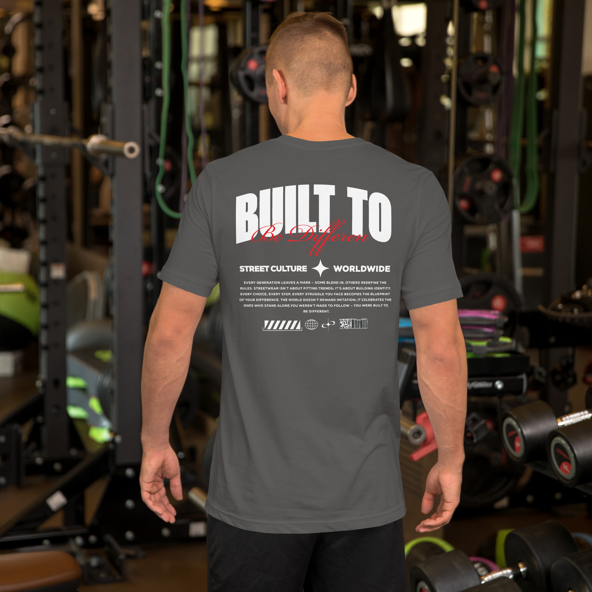 Built to Be Different T-Shirt – Motivational Streetwear by TeeFlowUSA Unisex t-shirt 7 Built to Be Different T-Shirt – Motivational Streetwear by TeeFlowUSA Unisex t-shirt - Image 7
