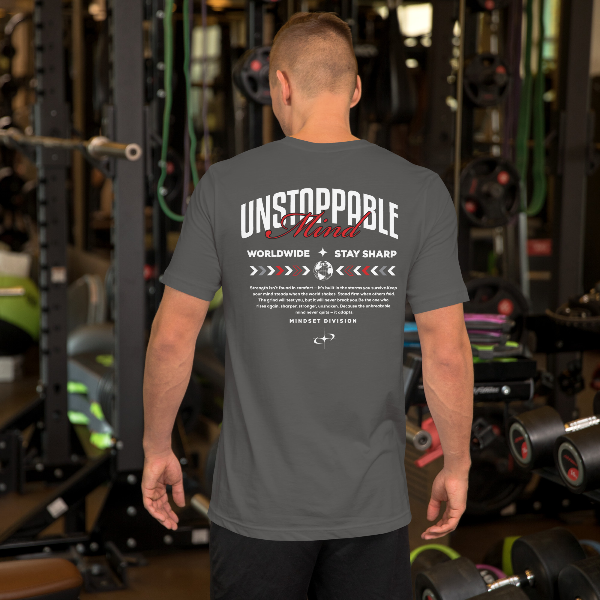 Unstoppable Mind T-Shirt – Mindset Division Streetwear by TeeFlowUSA Unisex t-shirt 7 Unstoppable Mind T-Shirt – Mindset Division Streetwear by TeeFlowUSA Unisex t-shirt - Image 7