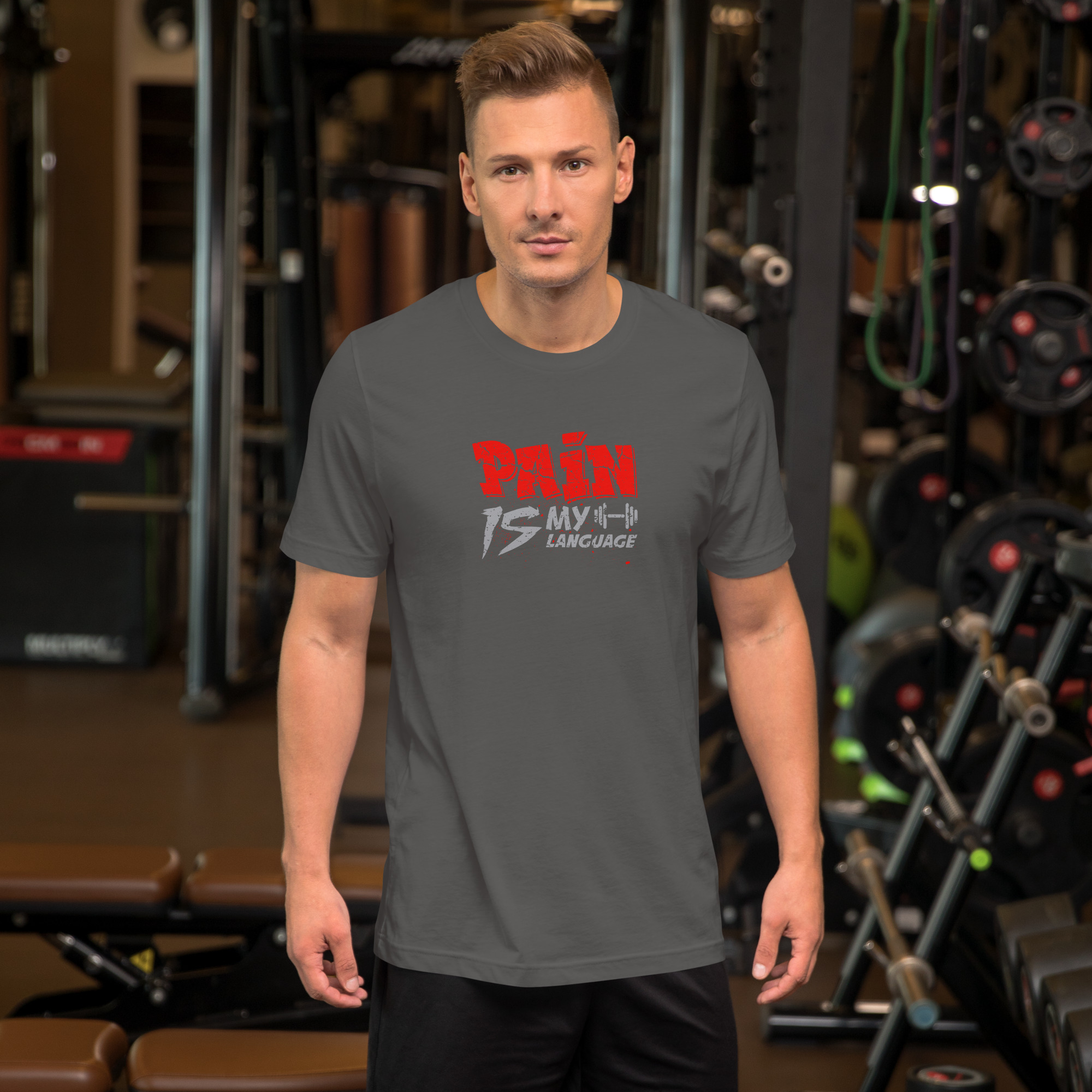 Pain Is My Language T-Shirt – Hardcore Gym Streetwear by TeeFlowUSA Unisex t-shirt 4 Pain Is My Language T-Shirt – Hardcore Gym Streetwear by TeeFlowUSA Unisex t-shirt - Image 4