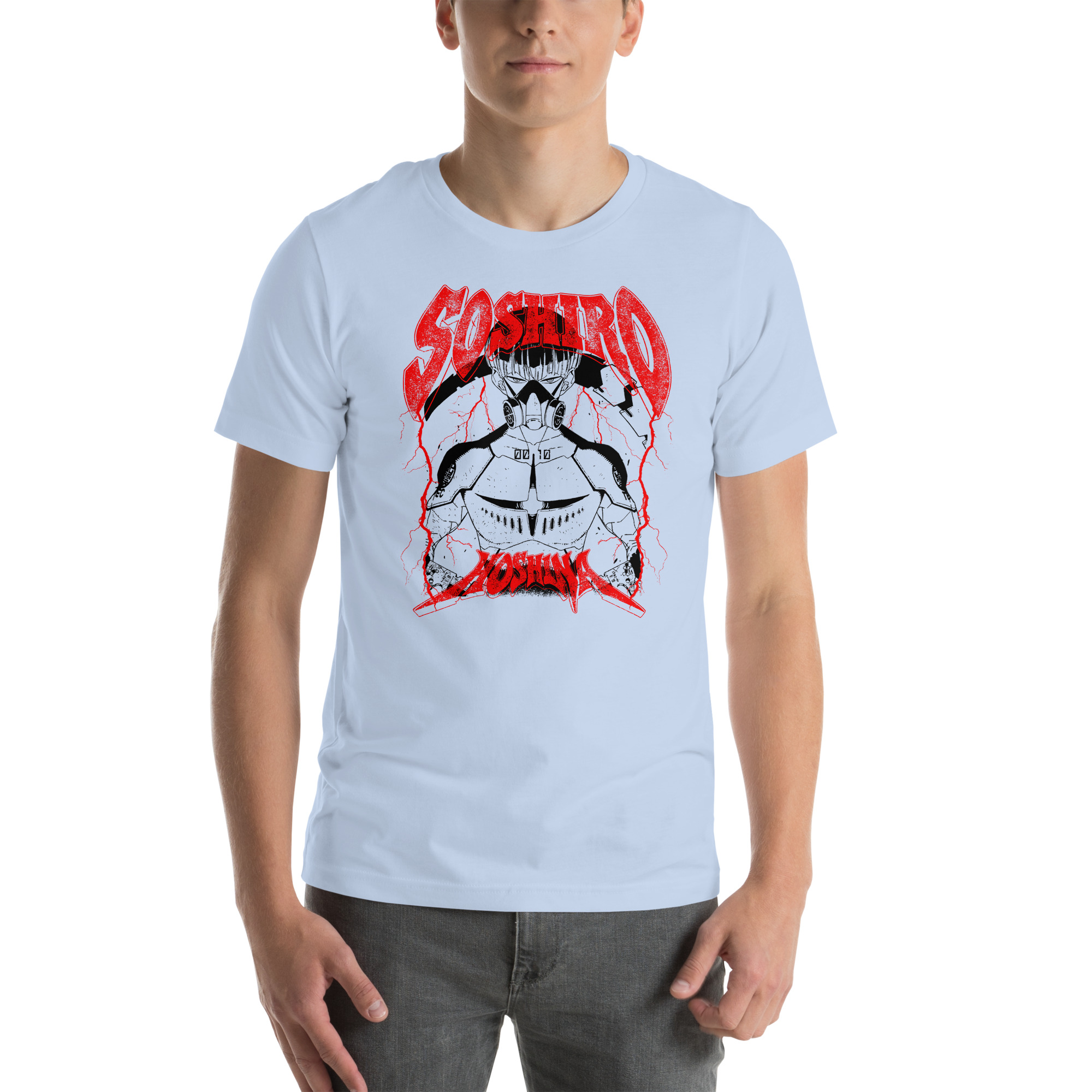 Soshiro Hoshina Mecha Power Tee – Anime Battle Streetwear Unisex t-shirt 3 Soshiro Hoshina Mecha Power Tee – Anime Battle Streetwear Unisex t-shirt - Image 3