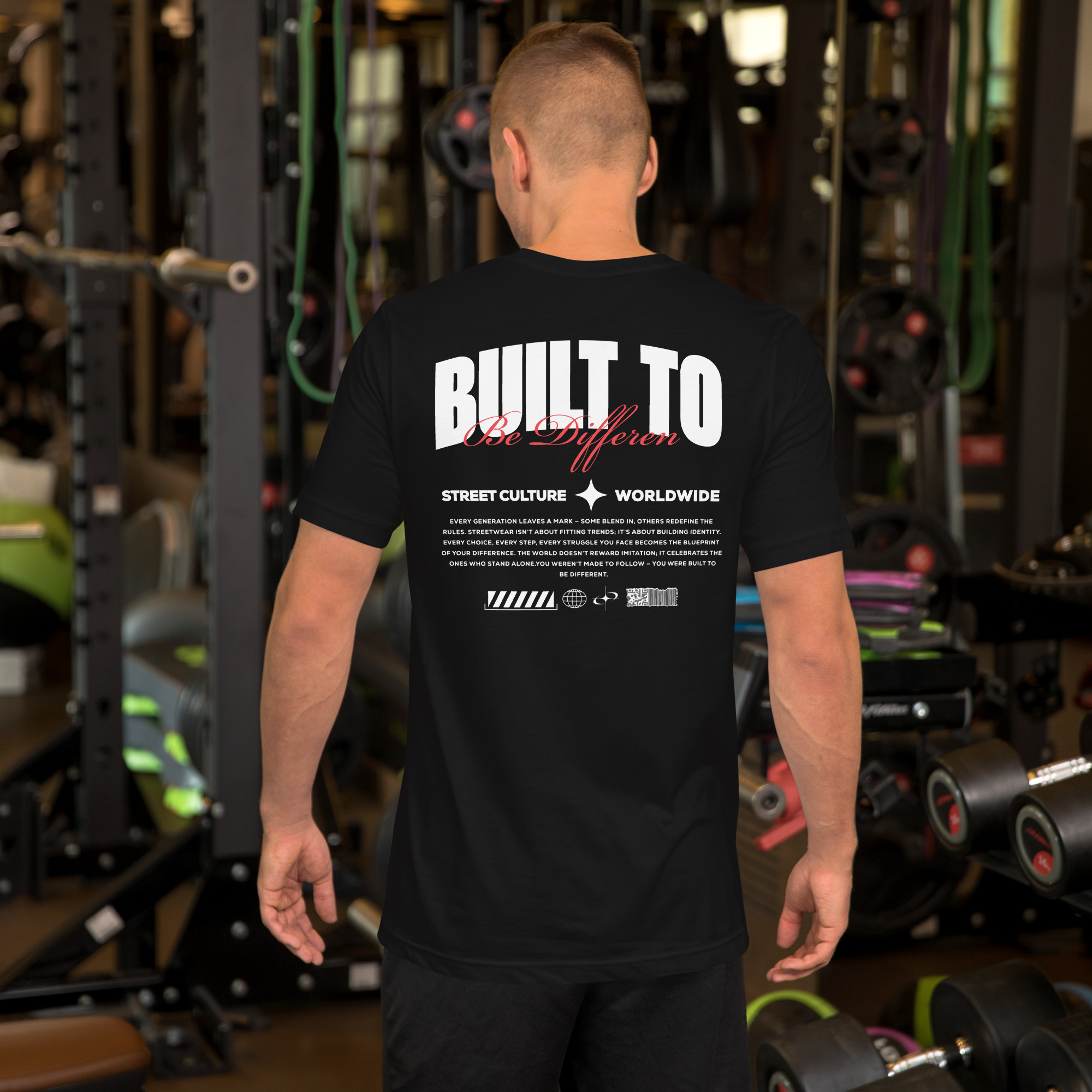 Built to Be Different T-Shirt – Motivational Streetwear by TeeFlowUSA Unisex t-shirt 3 Built to Be Different T-Shirt – Motivational Streetwear by TeeFlowUSA Unisex t-shirt - Image 3