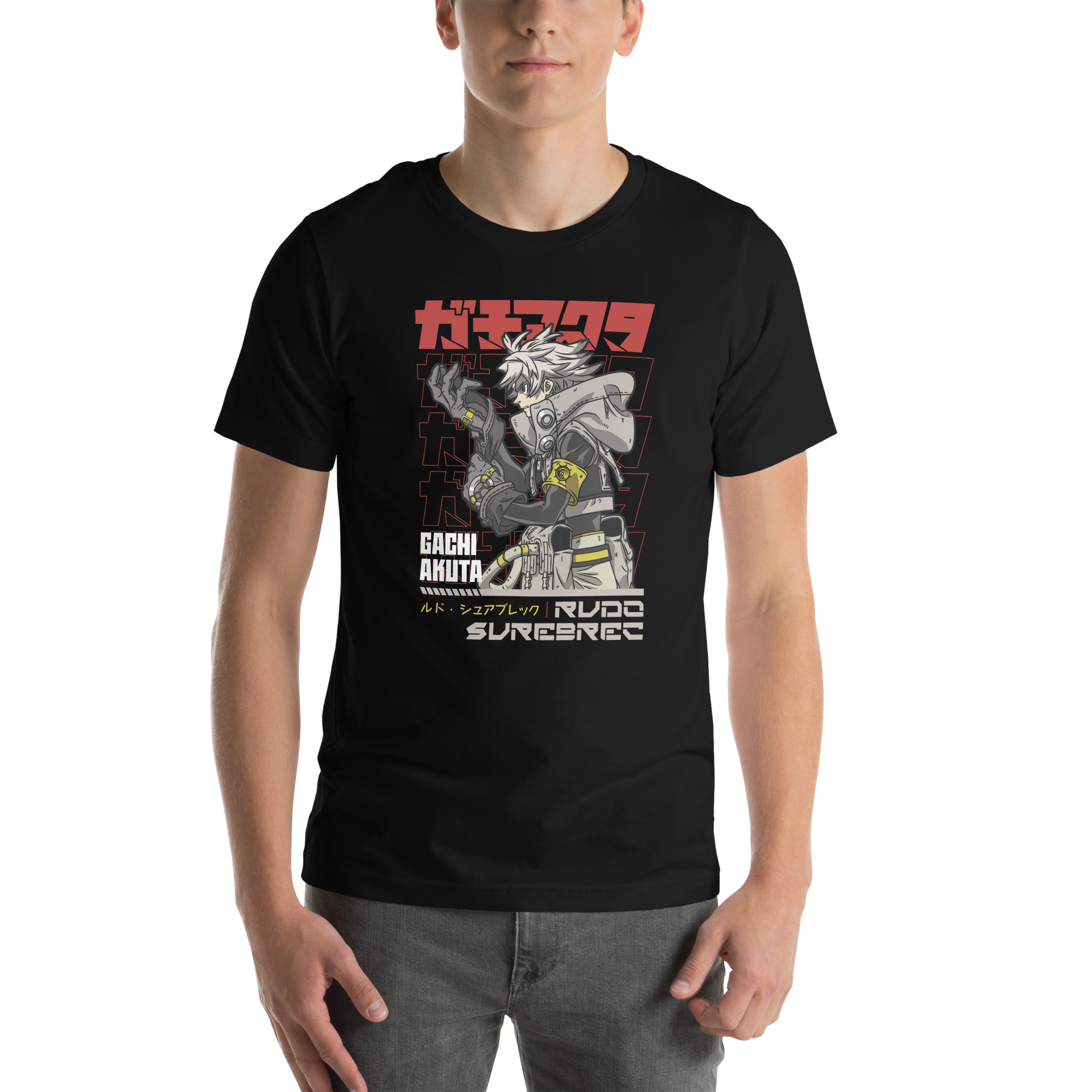 Rudo Gachiakuta Anime T-Shirt – Dark Manga Streetwear | Exclusive Japanese Art Design Unisex t-shirt 1 Rudo Gachiakuta Anime T-Shirt – Dark Manga Streetwear | Exclusive Japanese Art Design Unisex t-shirt