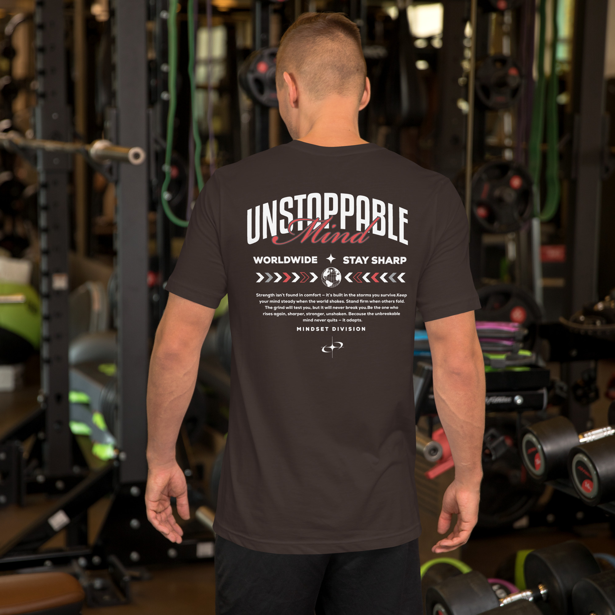 Unstoppable Mind T-Shirt – Mindset Division Streetwear by TeeFlowUSA Unisex t-shirt 4 Unstoppable Mind T-Shirt – Mindset Division Streetwear by TeeFlowUSA Unisex t-shirt - Image 4