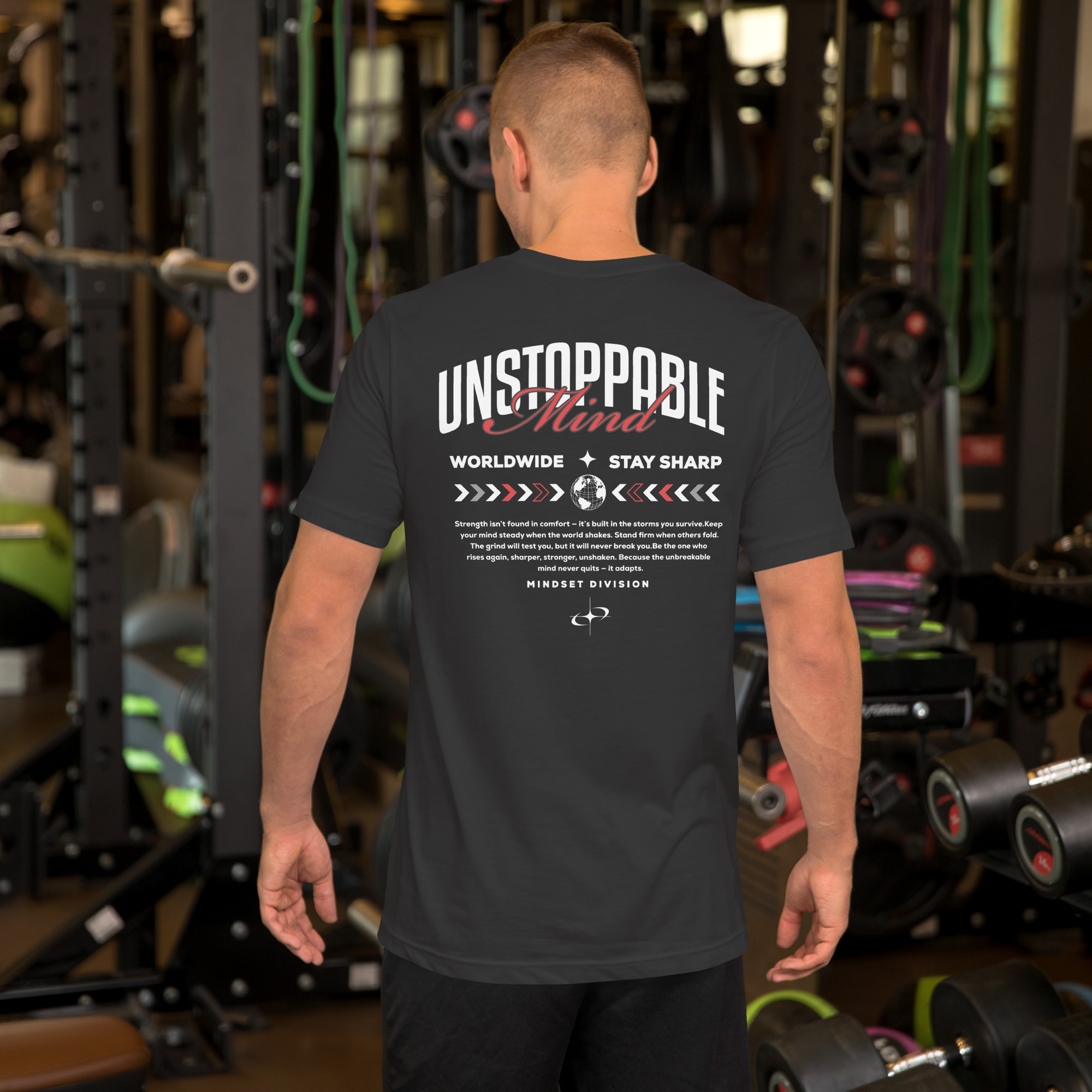 Unstoppable Mind T-Shirt – Mindset Division Streetwear by TeeFlowUSA Unisex t-shirt 5 Unstoppable Mind T-Shirt – Mindset Division Streetwear by TeeFlowUSA Unisex t-shirt - Image 5