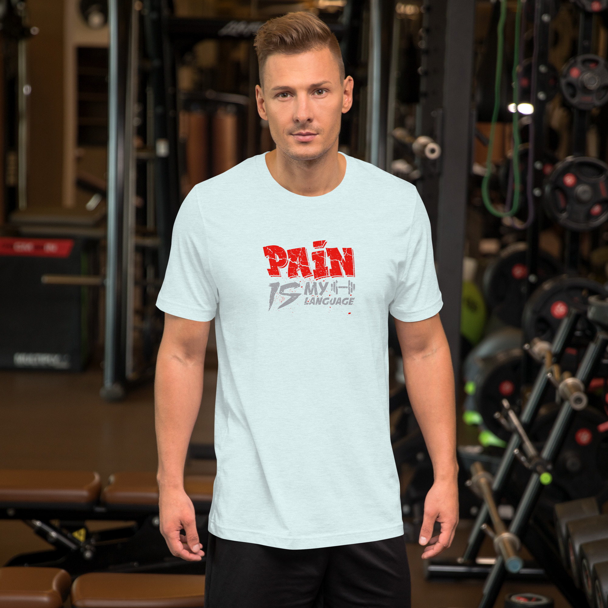 Pain Is My Language T-Shirt – Hardcore Gym Streetwear by TeeFlowUSA Unisex t-shirt 8 Pain Is My Language T-Shirt – Hardcore Gym Streetwear by TeeFlowUSA Unisex t-shirt - Image 8