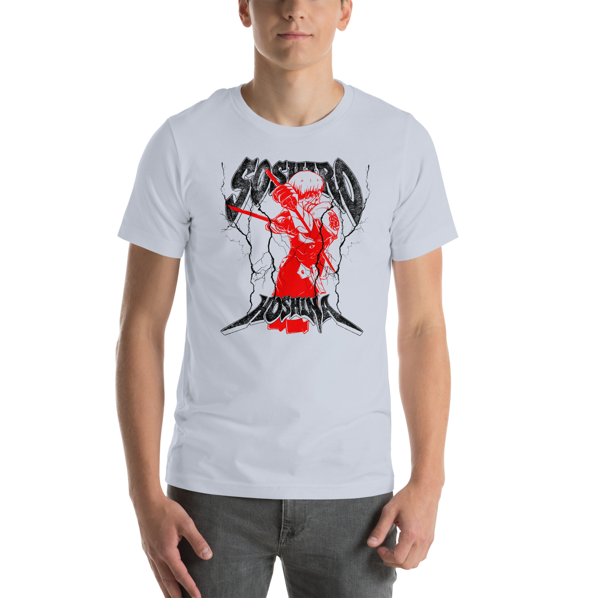 Soshiro Hoshina T-Shirt – Red Samurai Anime Streetwear by TeeFlowUSA Unisex t-shirt 1 Soshiro Hoshina T-Shirt – Red Samurai Anime Streetwear by TeeFlowUSA Unisex t-shirt