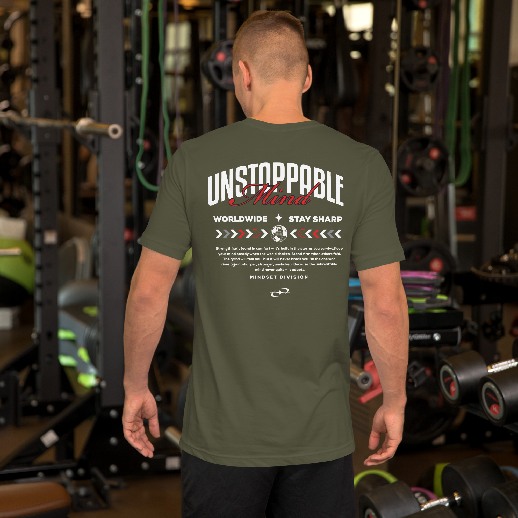 Unstoppable Mind T-Shirt – Mindset Division Streetwear by TeeFlowUSA Unisex t-shirt 1 Unstoppable Mind T-Shirt – Mindset Division Streetwear by TeeFlowUSA Unisex t-shirt
