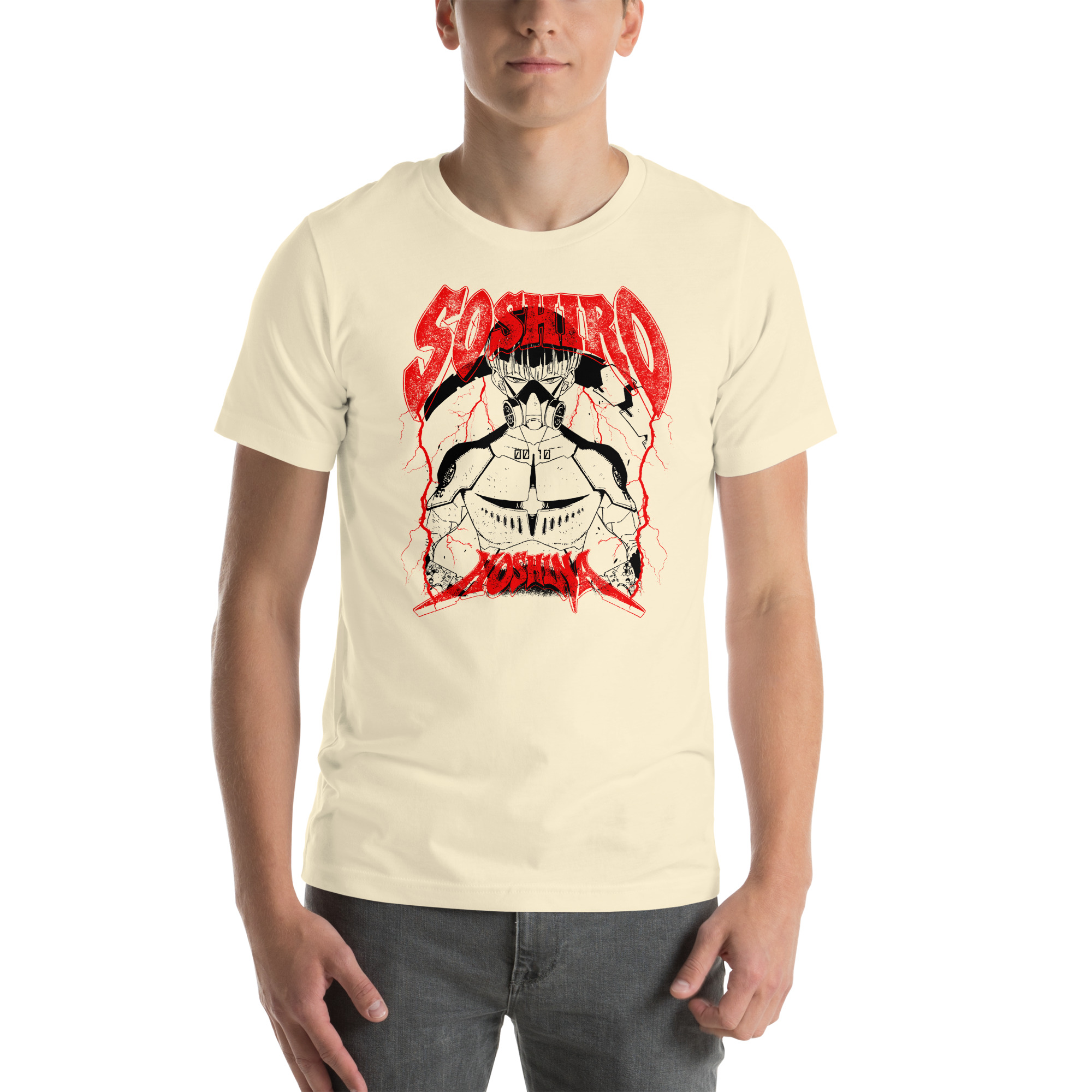Soshiro Hoshina Mecha Power Tee – Anime Battle Streetwear Unisex t-shirt 7 Soshiro Hoshina Mecha Power Tee – Anime Battle Streetwear Unisex t-shirt - Image 7