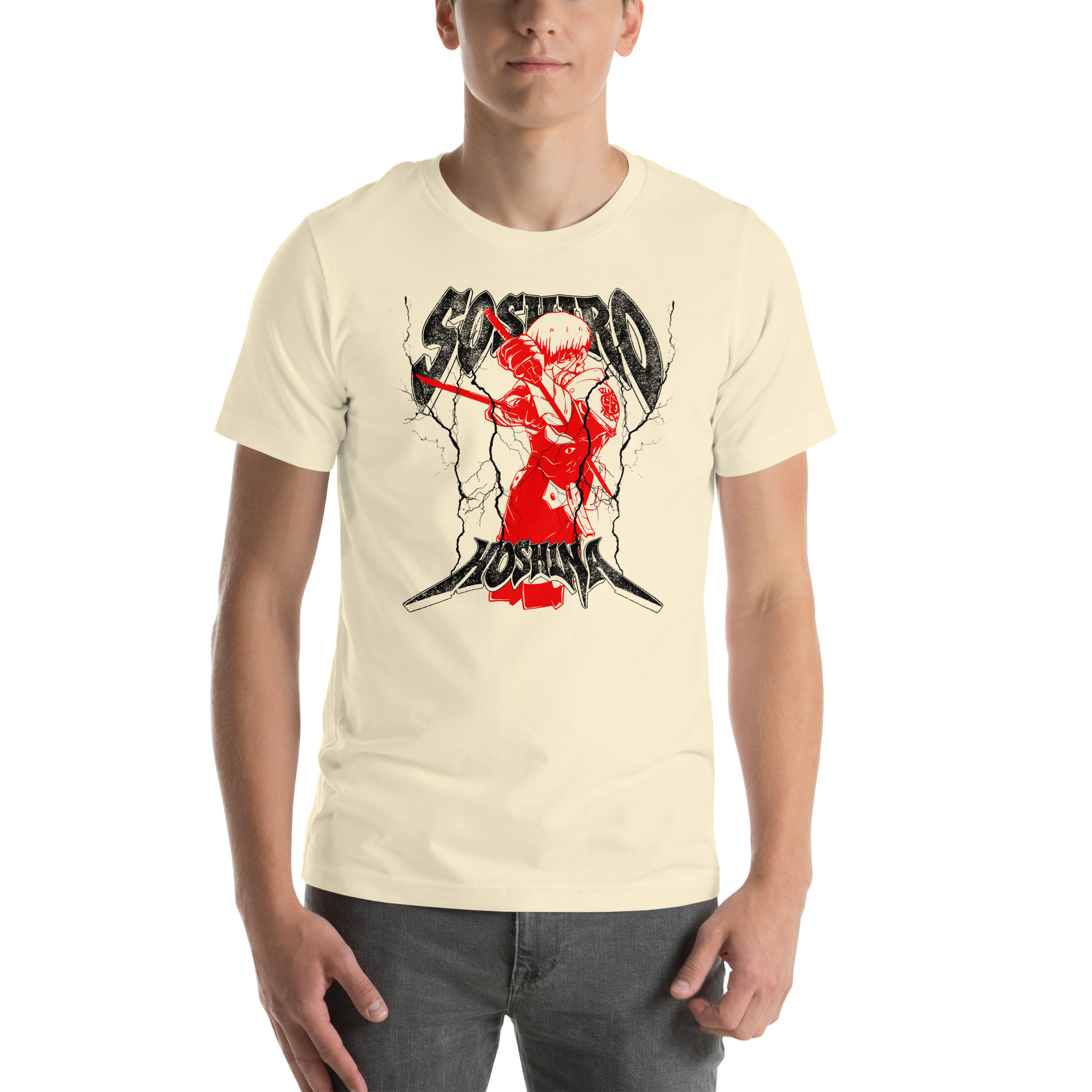 Soshiro Hoshina T-Shirt – Red Samurai Anime Streetwear by TeeFlowUSA Unisex t-shirt 5 Soshiro Hoshina T-Shirt – Red Samurai Anime Streetwear by TeeFlowUSA Unisex t-shirt - Image 5