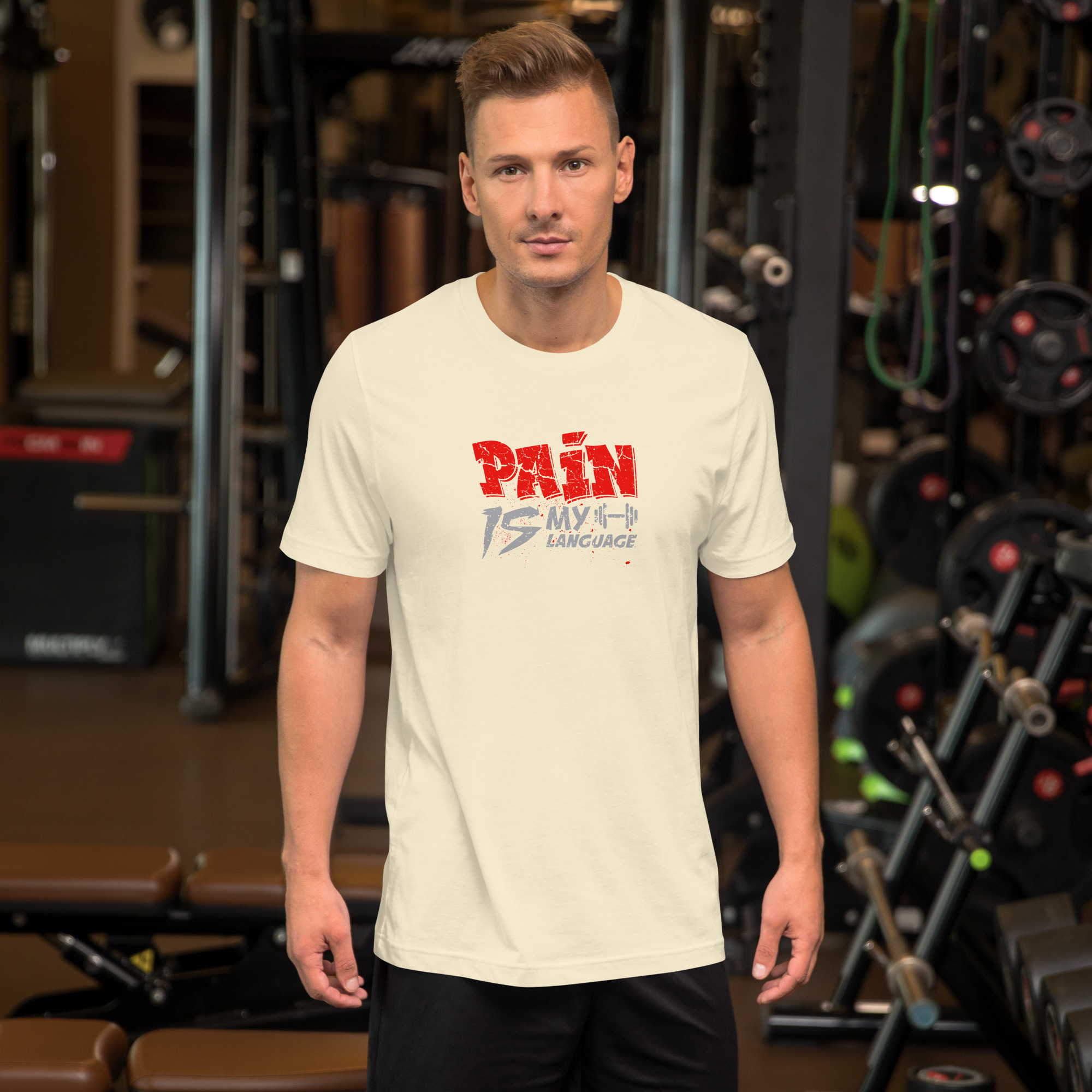 Pain Is My Language T-Shirt – Hardcore Gym Streetwear by TeeFlowUSA Unisex t-shirt 7 Pain Is My Language T-Shirt – Hardcore Gym Streetwear by TeeFlowUSA Unisex t-shirt - Image 7