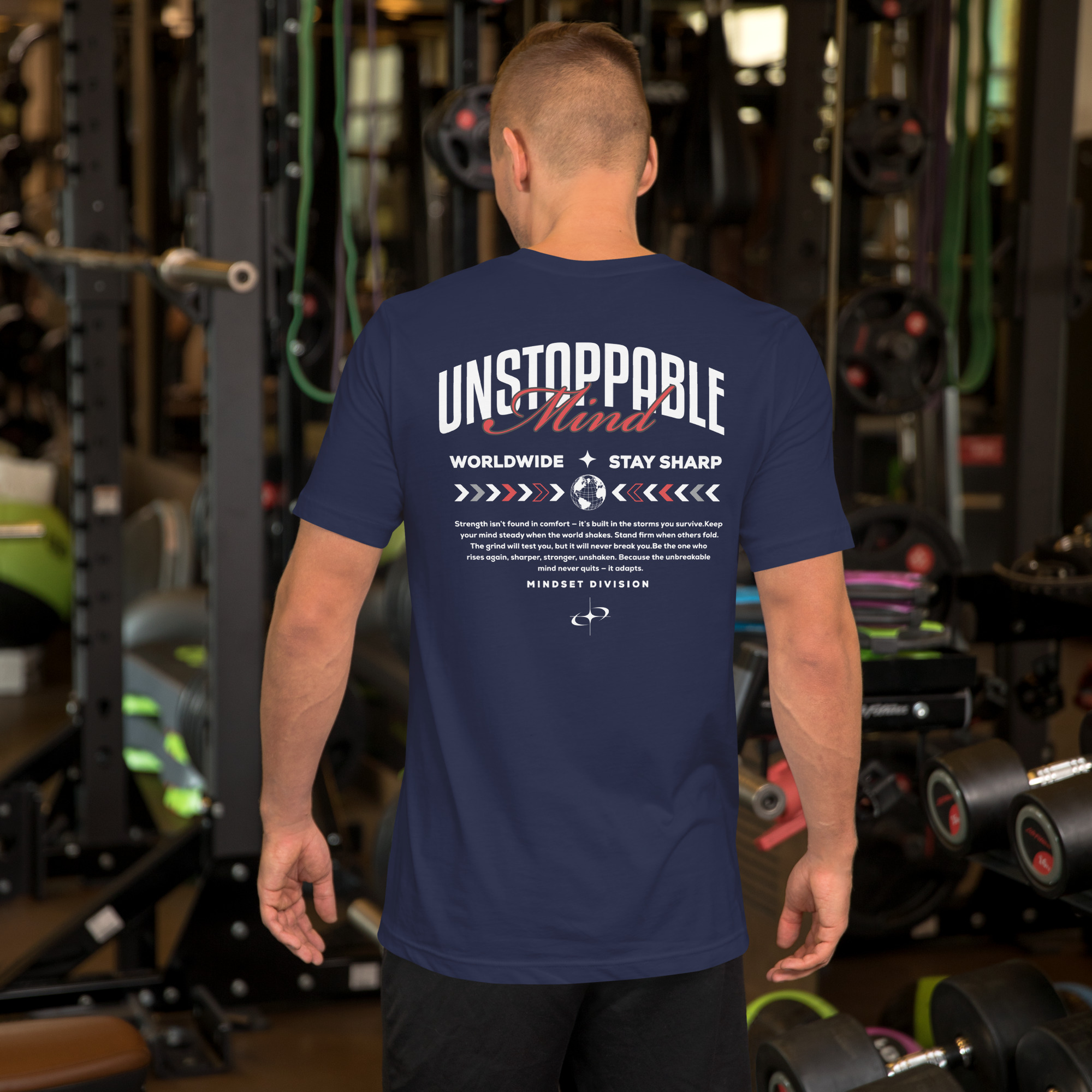 Unstoppable Mind T-Shirt – Mindset Division Streetwear by TeeFlowUSA Unisex t-shirt 3 Unstoppable Mind T-Shirt – Mindset Division Streetwear by TeeFlowUSA Unisex t-shirt - Image 3