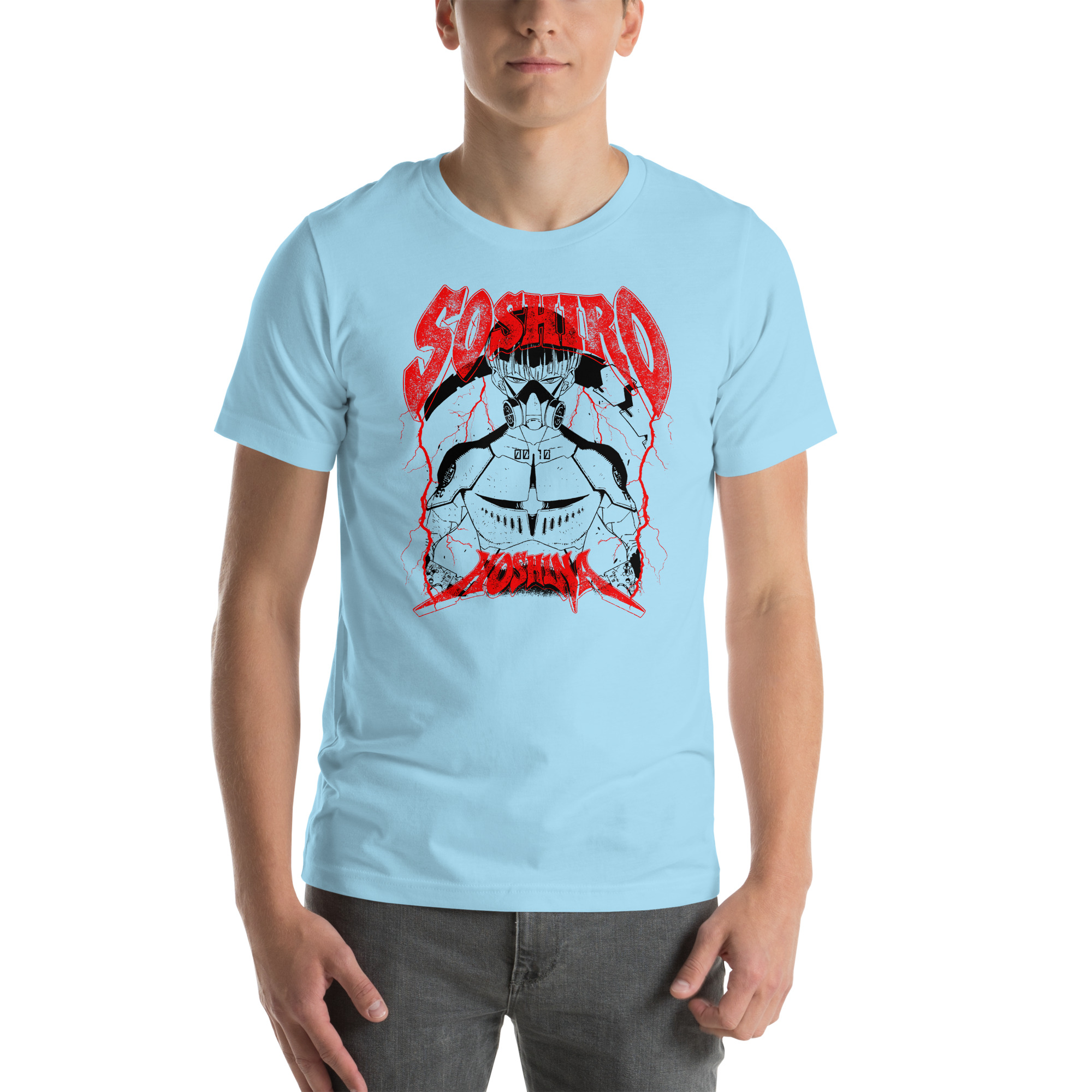 Soshiro Hoshina Mecha Power Tee – Anime Battle Streetwear Unisex t-shirt 2 Soshiro Hoshina Mecha Power Tee – Anime Battle Streetwear Unisex t-shirt - Image 2