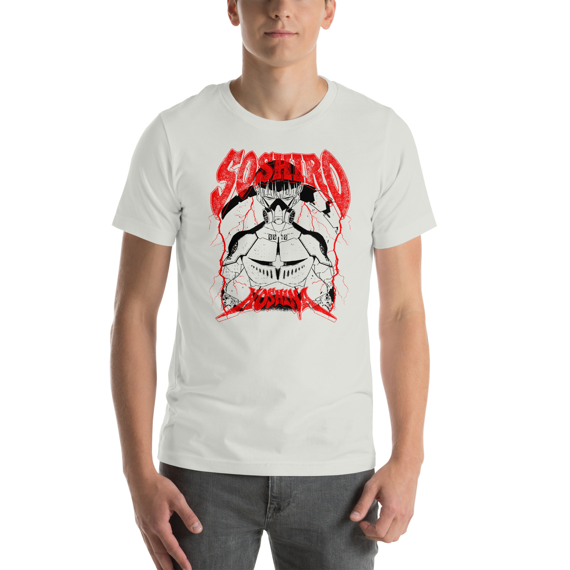 Soshiro Hoshina Mecha Power Tee – Anime Battle Streetwear Unisex t-shirt 6 Soshiro Hoshina Mecha Power Tee – Anime Battle Streetwear Unisex t-shirt - Image 6