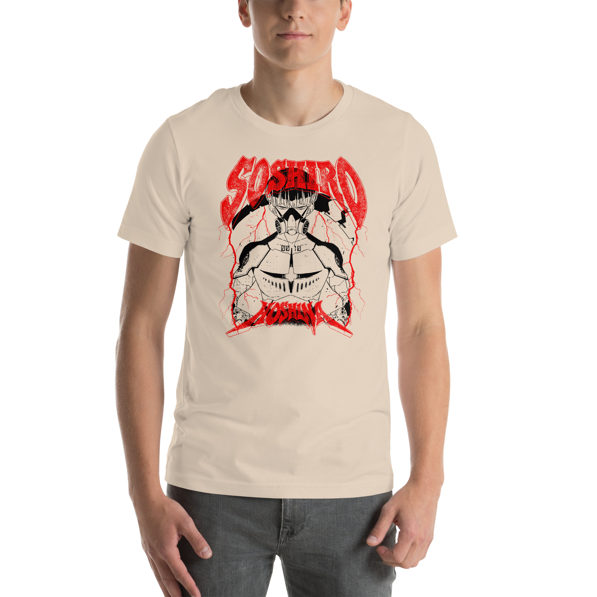 Soshiro Hoshina Mecha Power Tee – Anime Battle Streetwear Unisex t-shirt 4 Soshiro Hoshina Mecha Power Tee – Anime Battle Streetwear Unisex t-shirt - Image 4