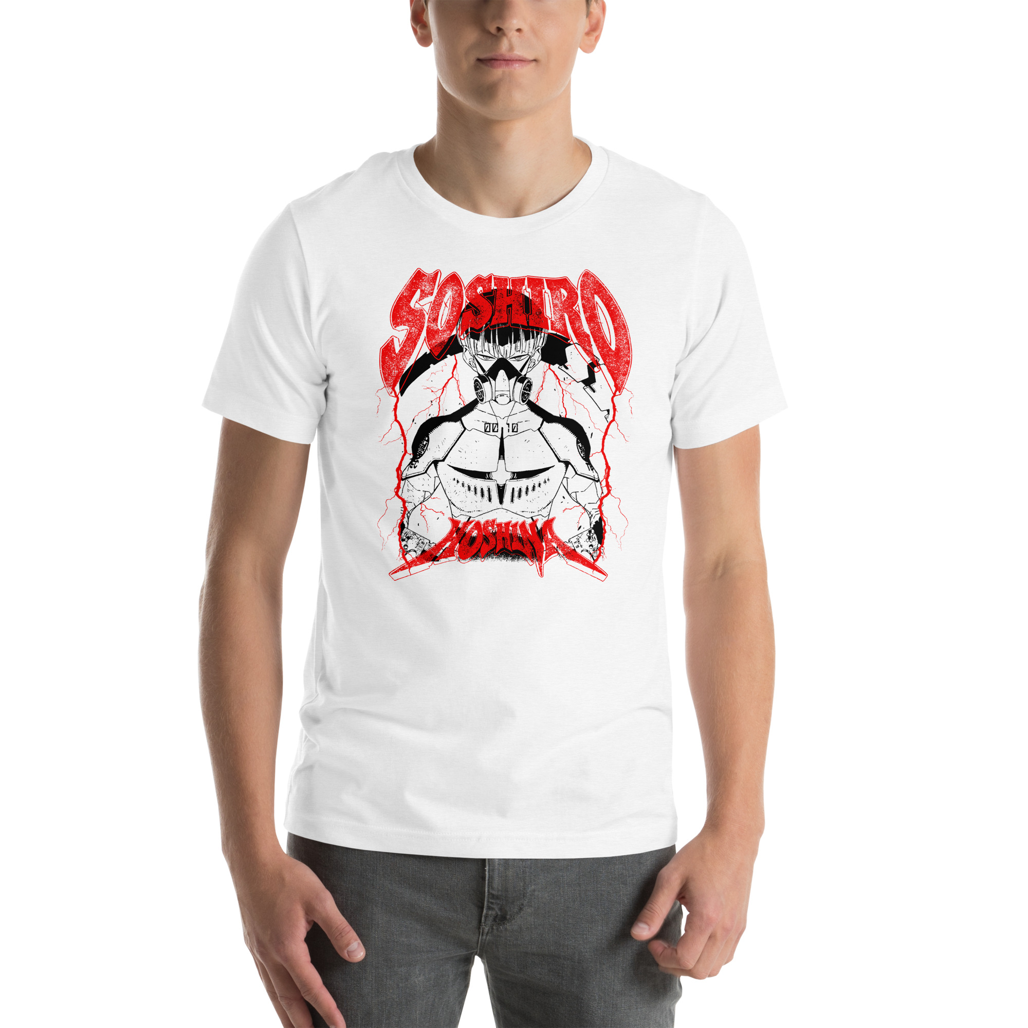 Soshiro Hoshina Mecha Power Tee – Anime Battle Streetwear Unisex t-shirt 9 Soshiro Hoshina Mecha Power Tee – Anime Battle Streetwear Unisex t-shirt - Image 9
