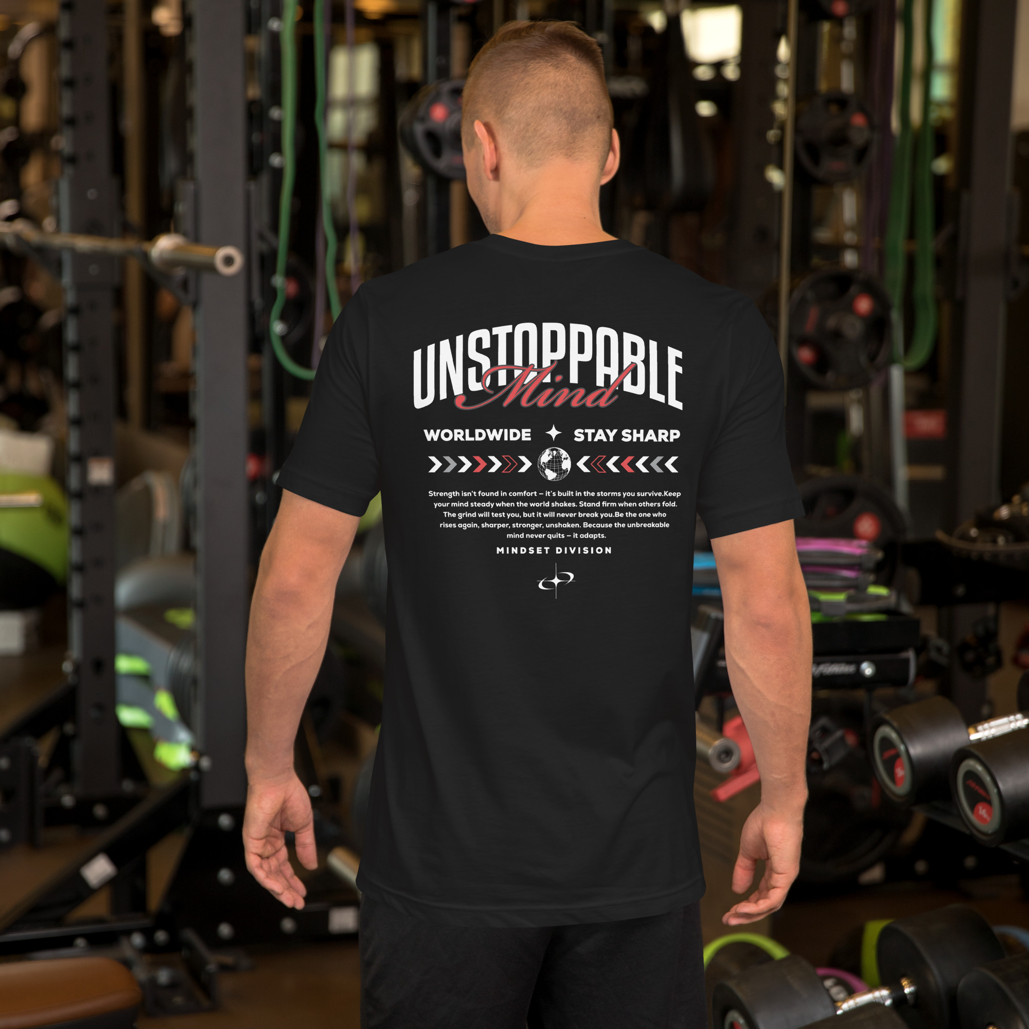 Unstoppable Mind T-Shirt – Mindset Division Streetwear by TeeFlowUSA Unisex t-shirt 2 Unstoppable Mind T-Shirt – Mindset Division Streetwear by TeeFlowUSA Unisex t-shirt - Image 2