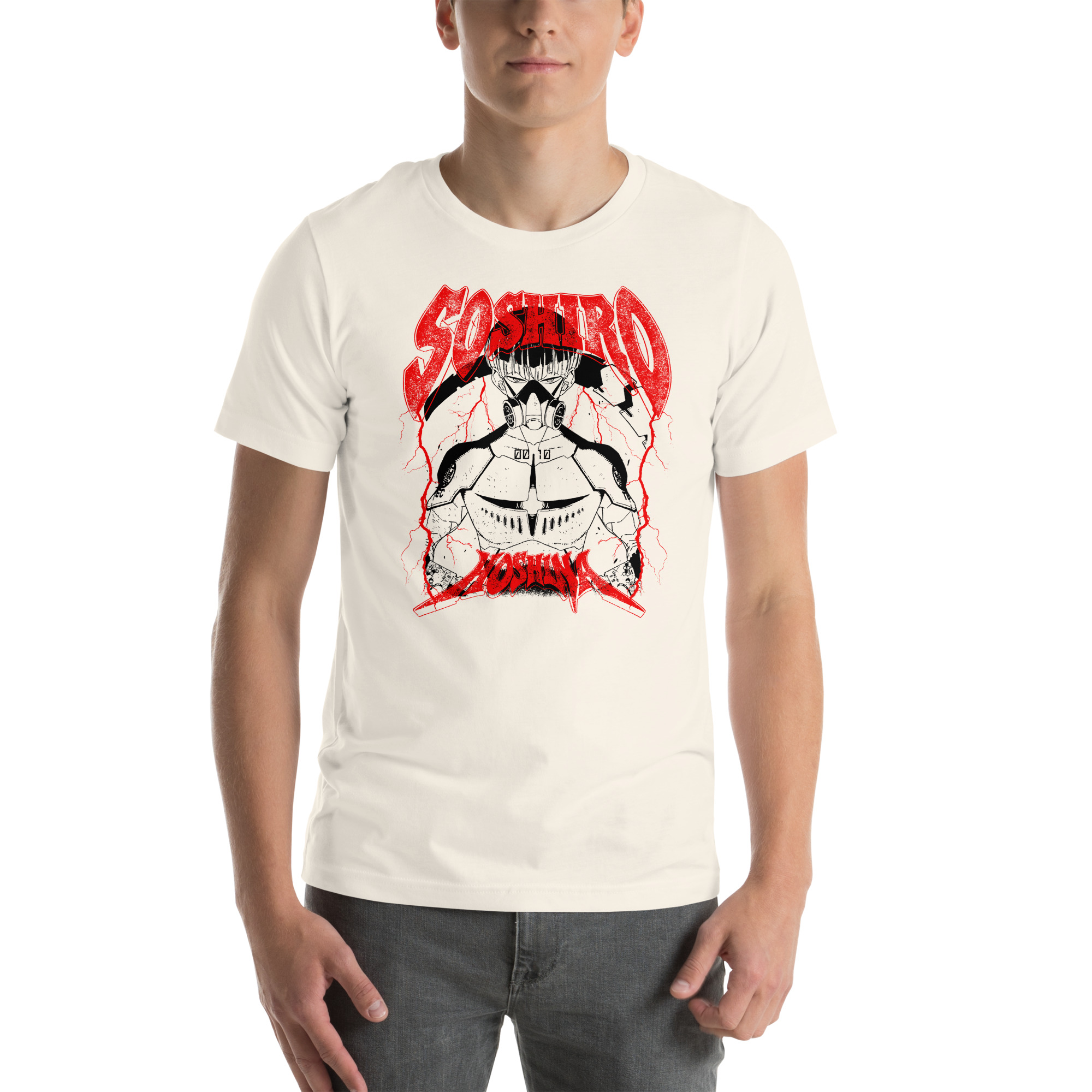 Soshiro Hoshina Mecha Power Tee – Anime Battle Streetwear Unisex t-shirt 8 Soshiro Hoshina Mecha Power Tee – Anime Battle Streetwear Unisex t-shirt - Image 8