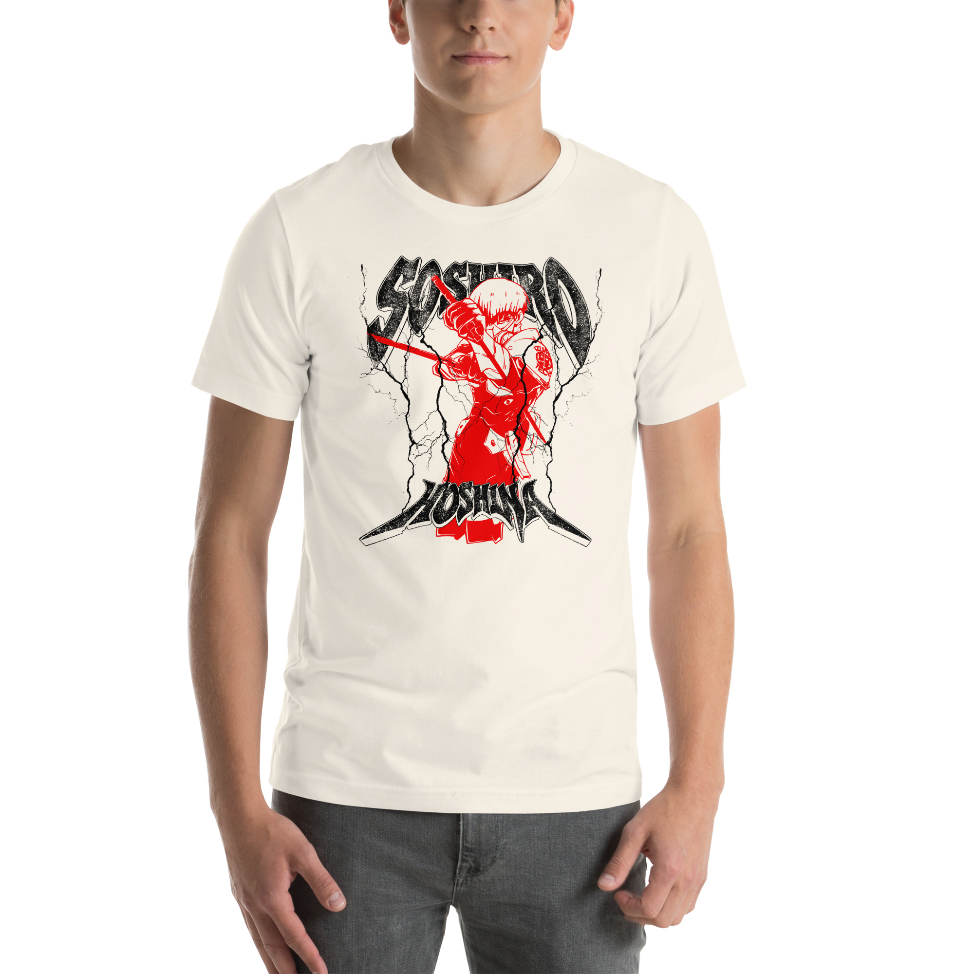 Soshiro Hoshina T-Shirt – Red Samurai Anime Streetwear by TeeFlowUSA Unisex t-shirt 6 Soshiro Hoshina T-Shirt – Red Samurai Anime Streetwear by TeeFlowUSA Unisex t-shirt - Image 6