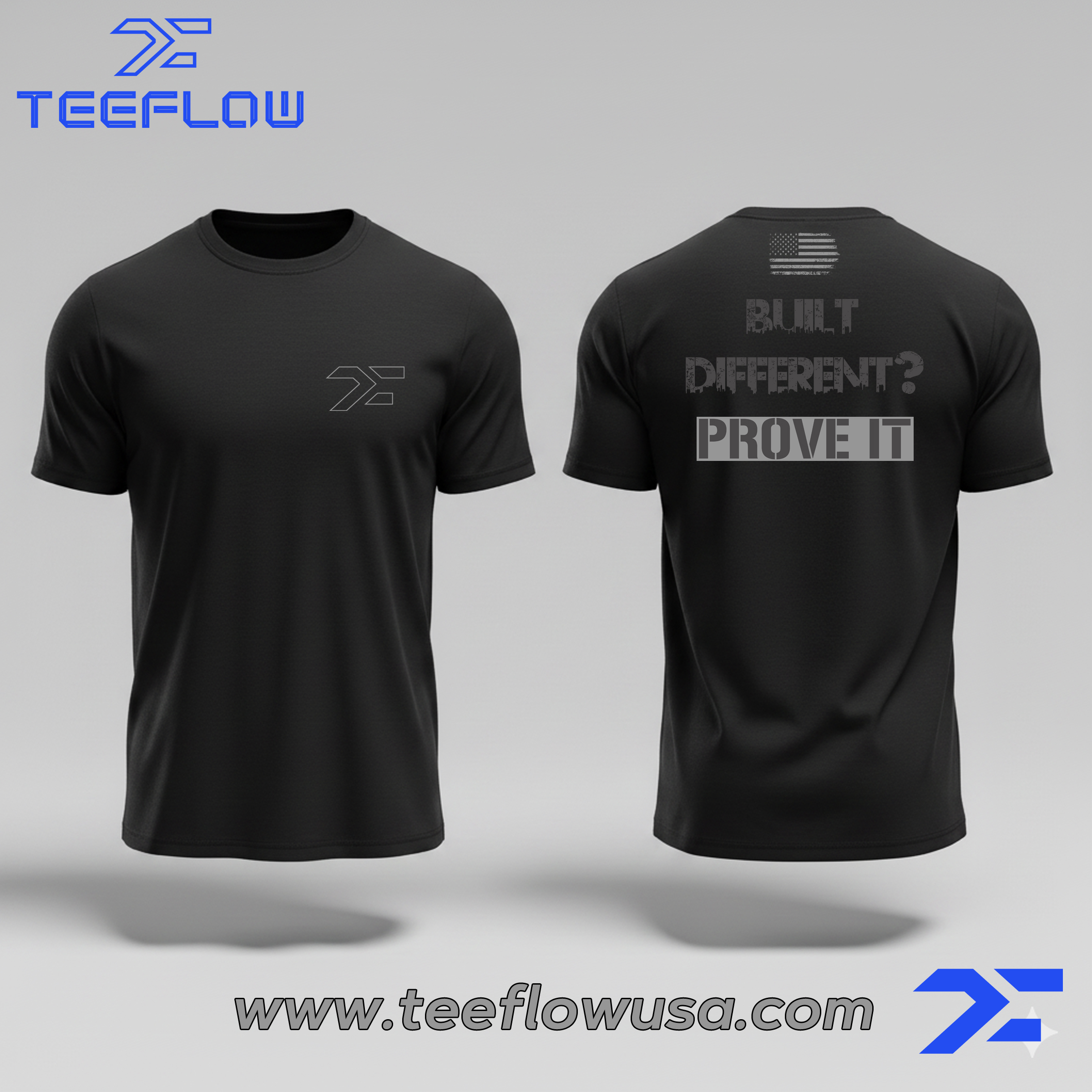 Built Different? Prove It Gym T-Shirt | Motivational Fitness Apparel Unisex Tee 3 Built Different? Prove It Gym T-Shirt | Motivational Fitness Apparel Unisex Tee - Image 3