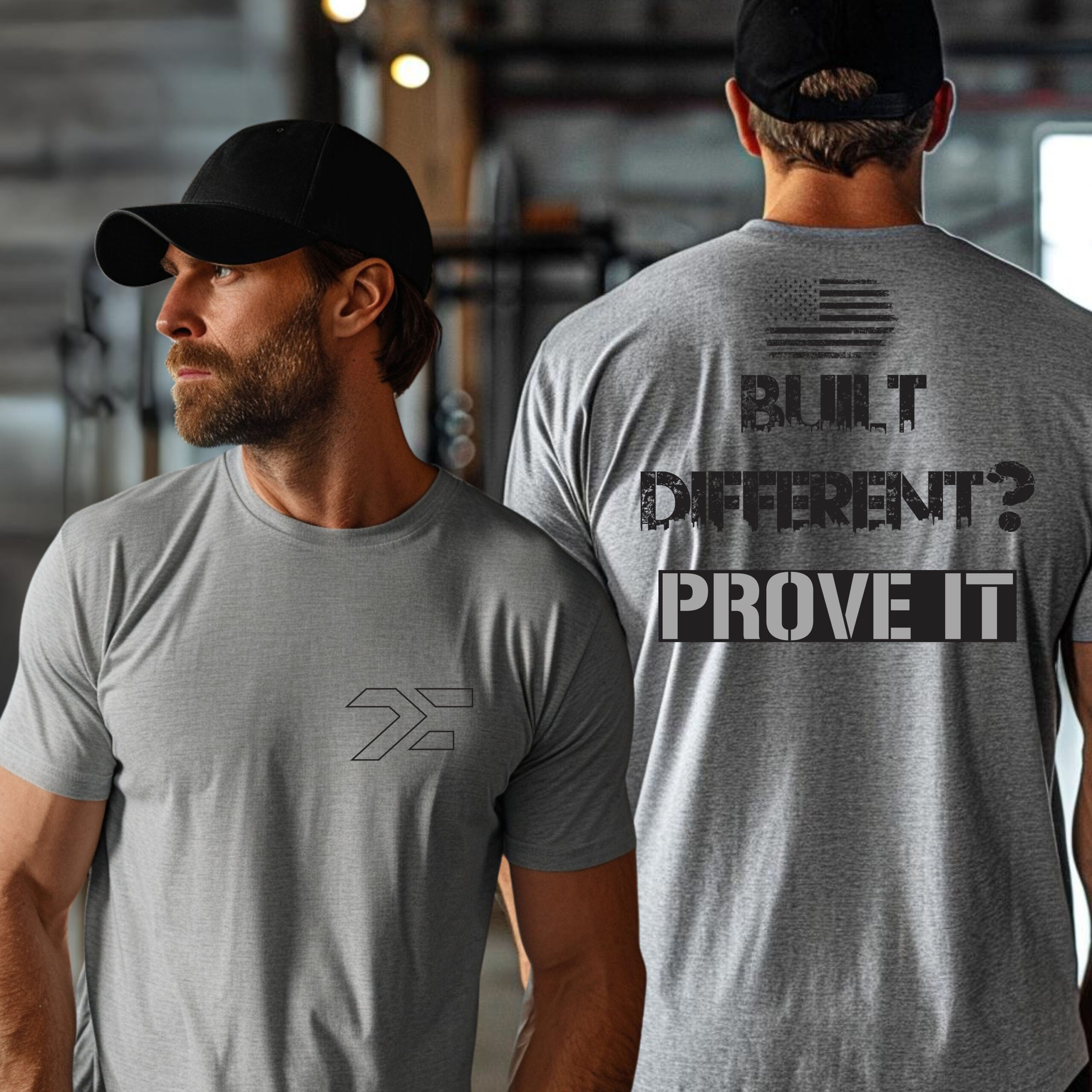 Built Different? Prove It Gym T-Shirt | Motivational Fitness Apparel Unisex Tee 5 Built Different? Prove It Gym T-Shirt | Motivational Fitness Apparel Unisex Tee - Image 5