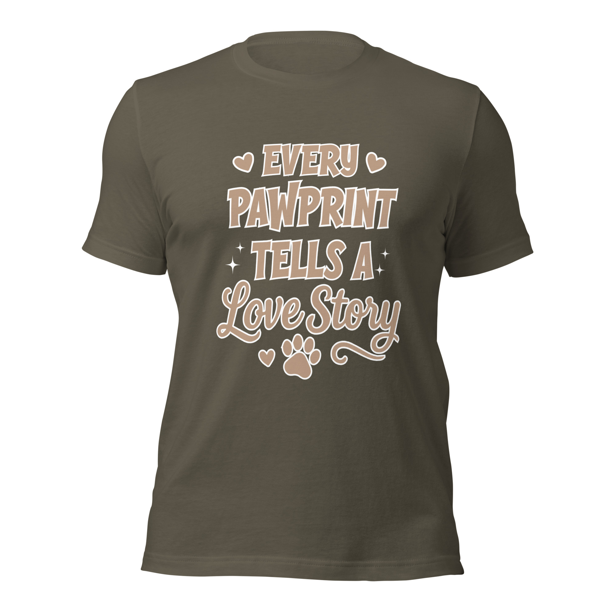 Every Pawprint Tells a Love Story Dog Lover T-Shirt Unisex t-shirt 7 Every Pawprint Tells a Love Story Dog Lover T-Shirt Unisex t-shirt - Image 7