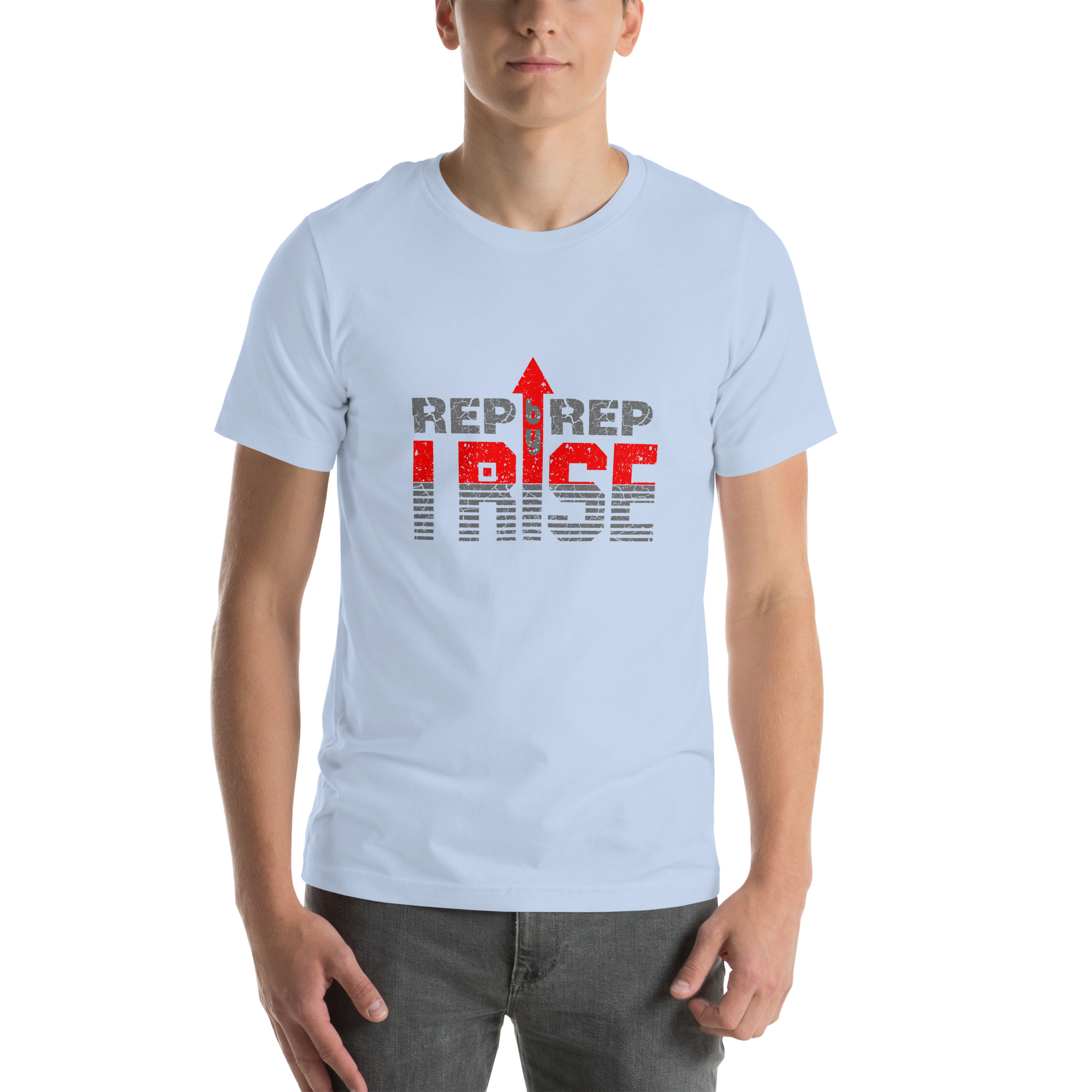 Rep by Rep I Rise Gym Shirt – Discipline Meets Strength Unisex t-shirt 5 Rep by Rep I Rise Gym Shirt – Discipline Meets Strength Unisex t-shirt - Image 5