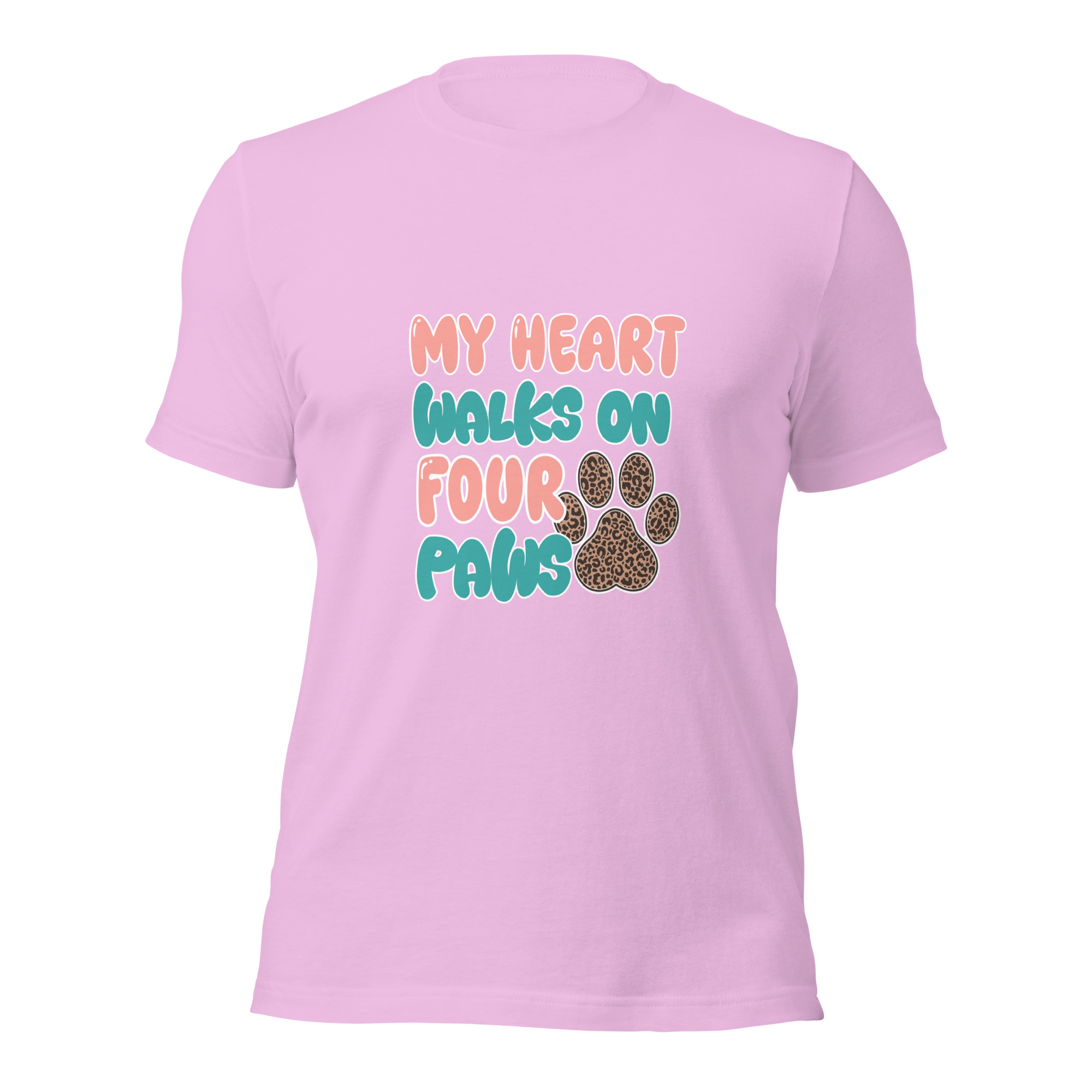 My Heart Walks on Four Paws Dog Lover T-Shirt Unisex t-shirt 7 My Heart Walks on Four Paws Dog Lover T-Shirt Unisex t-shirt - Image 7