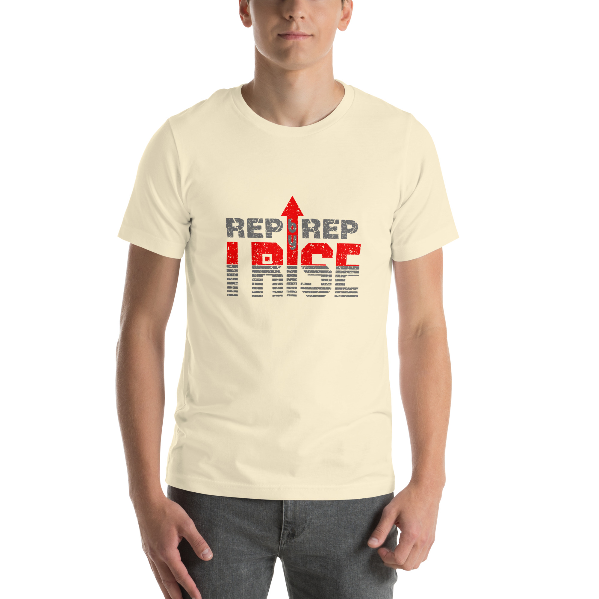 Rep by Rep I Rise Gym Shirt – Discipline Meets Strength Unisex t-shirt 9 Rep by Rep I Rise Gym Shirt – Discipline Meets Strength Unisex t-shirt - Image 9
