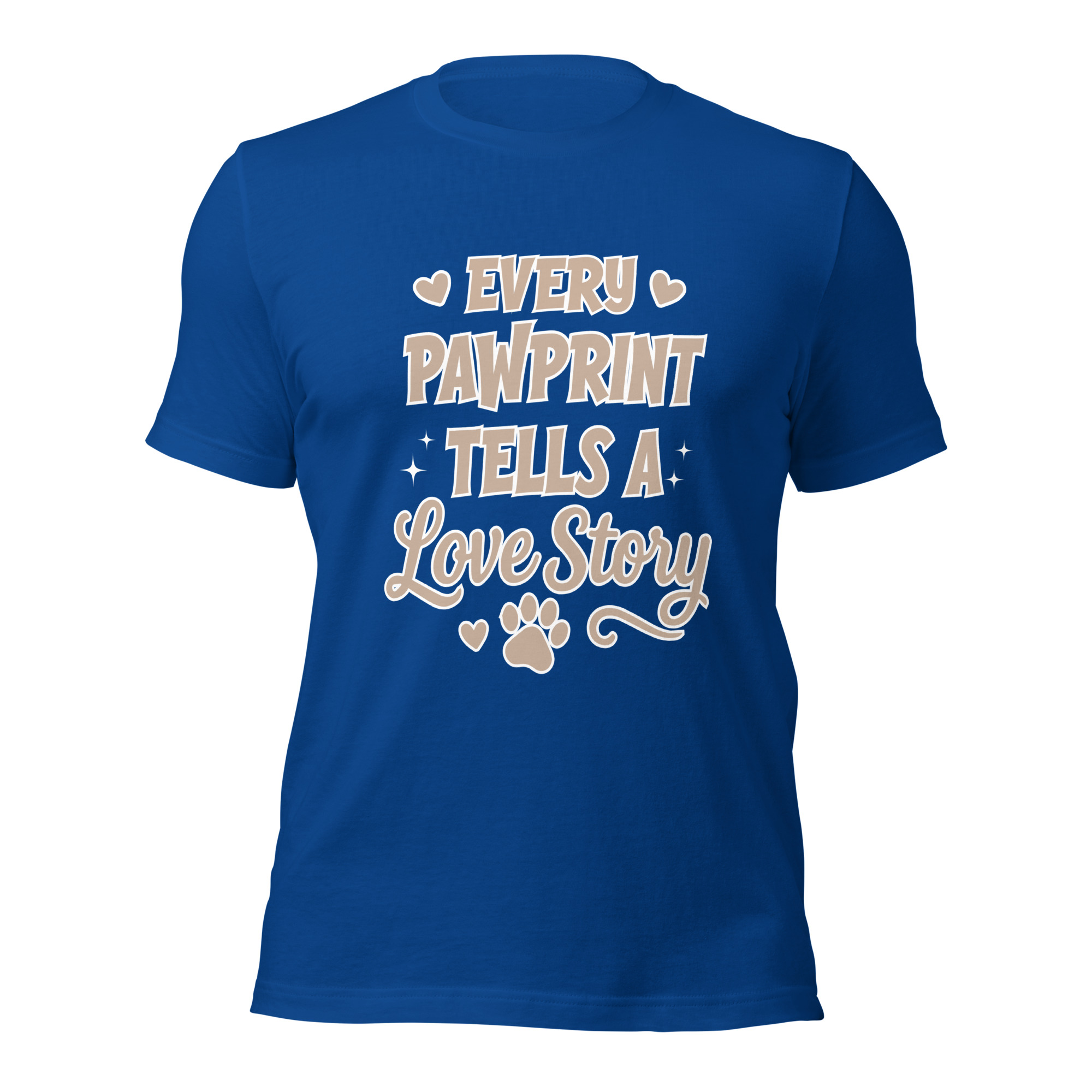 Every Pawprint Tells a Love Story Dog Lover T-Shirt Unisex t-shirt 5 Every Pawprint Tells a Love Story Dog Lover T-Shirt Unisex t-shirt - Image 5