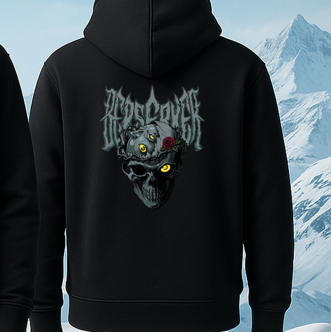 Dark Skull Hoodie – Gothic Streetwear Pullover, Premium Unisex Graphic Unisex Hoodie 12 Dark Skull Hoodie – Gothic Streetwear Pullover, Premium Unisex Graphic Unisex Hoodie - Image 12