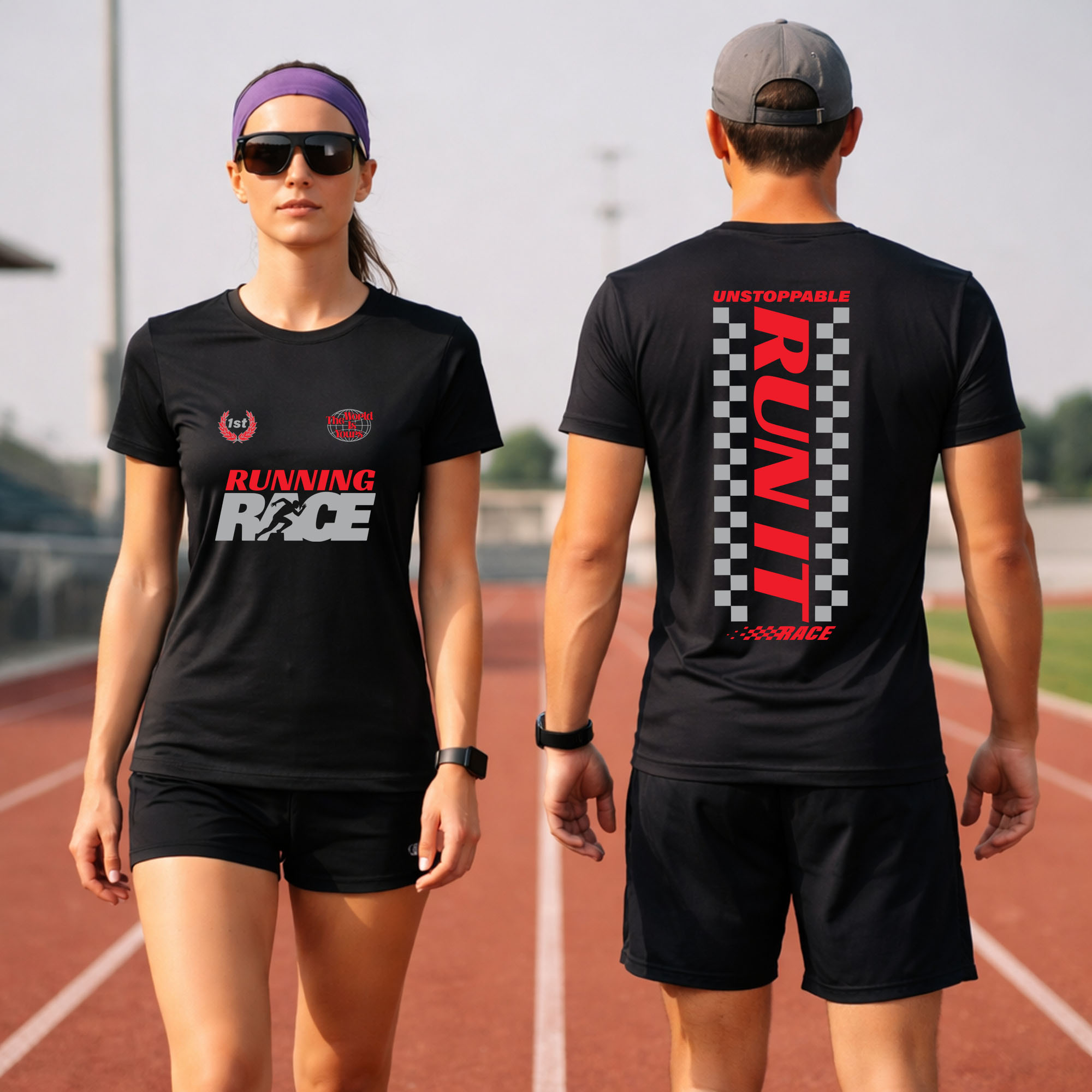 Running Race Shirt – Powerful Run It Running Tee for Runners (Top Motivation) 4 Running Race Shirt – Powerful Run It Running Tee for Runners (Top Motivation) - Image 4